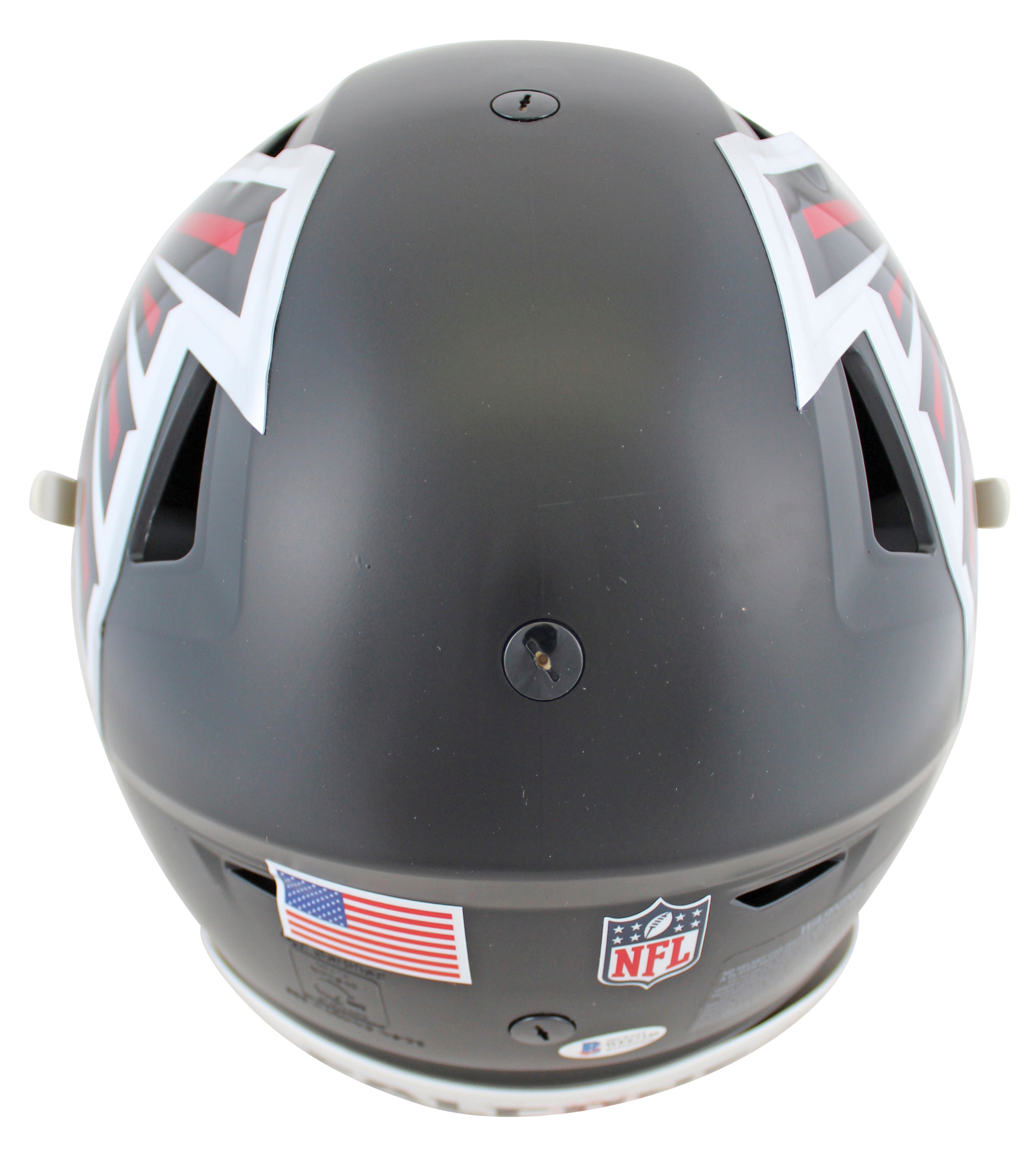 Falcons Julio Jones Authentic Signed Speed Flex Full Size Helmet BAS Witnessed