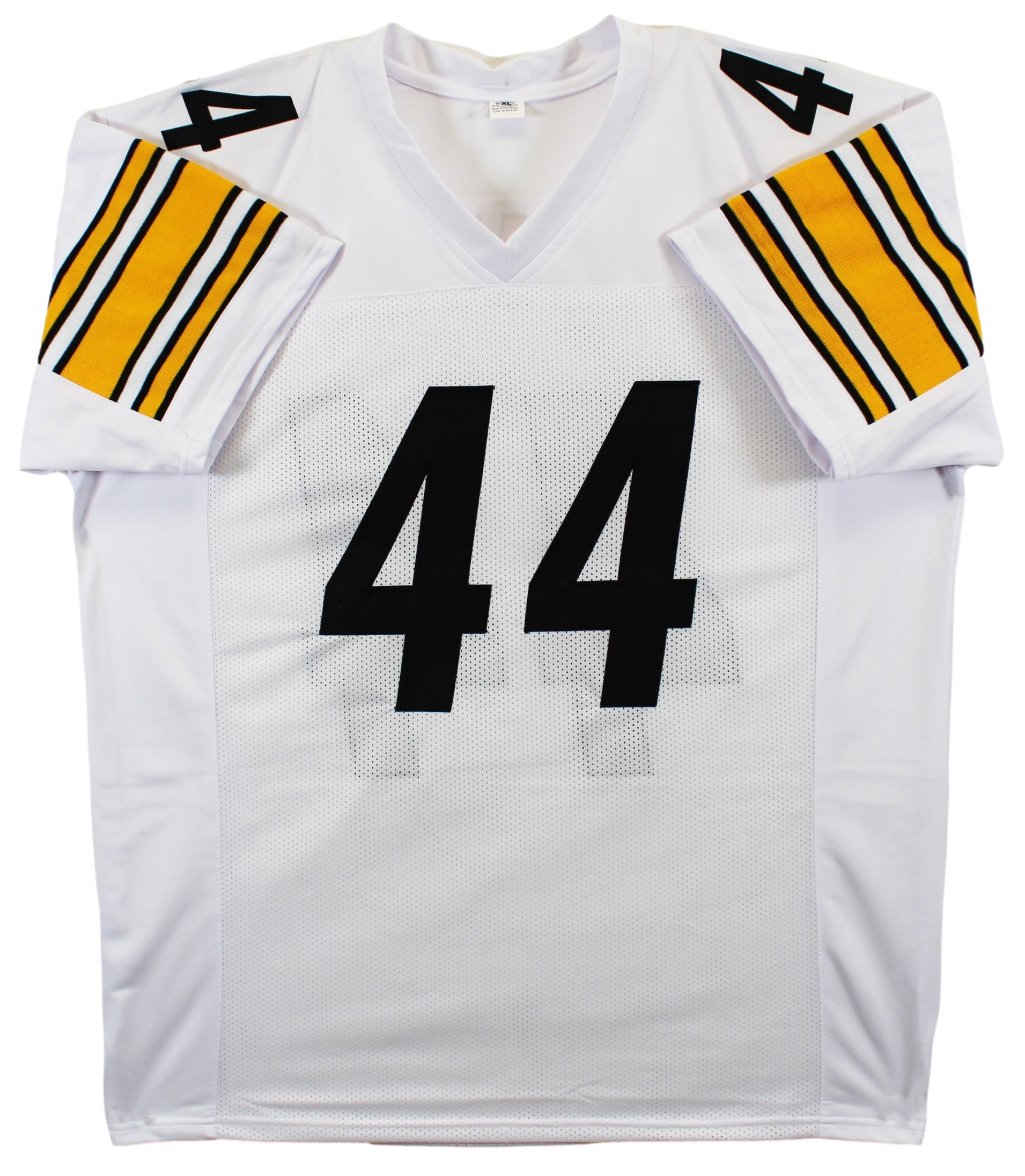 Derek Watt Authentic Signed White Pro Style Jersey Autographed BAS Witnessed