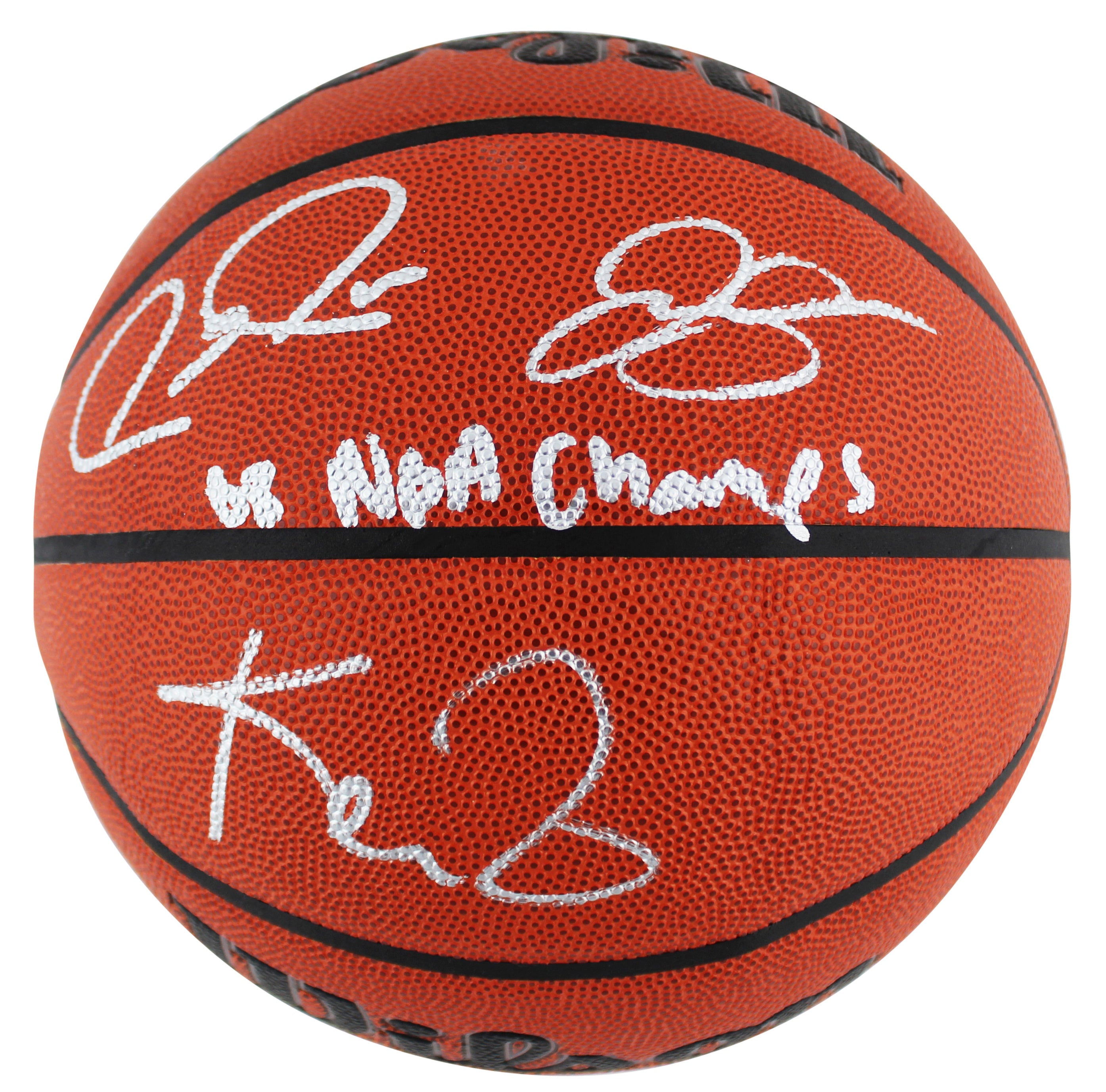 Celtics (3) Garnett, Pierce & Allen Signed Wilson Basketball w/ Case BAS Wit