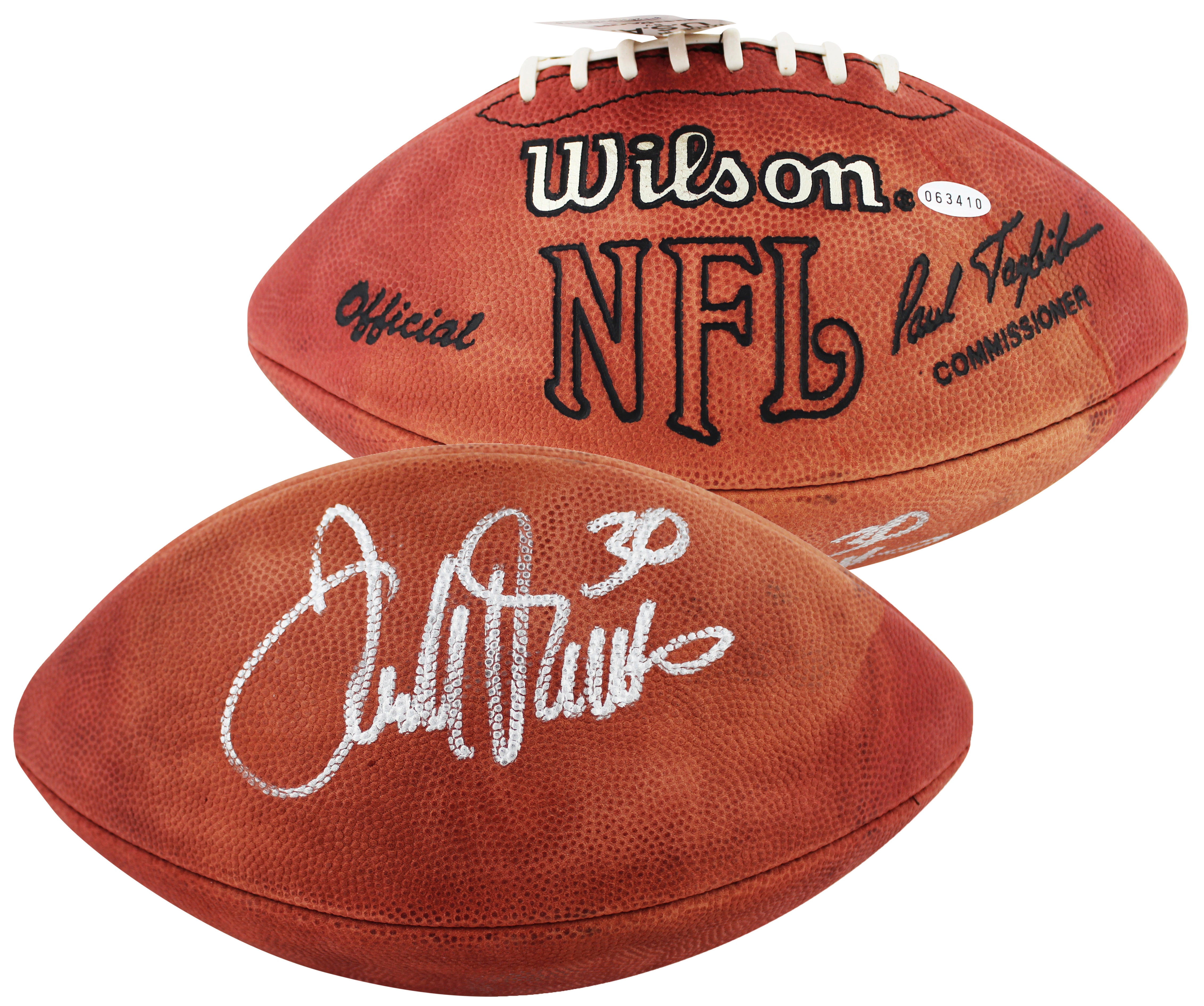 Broncos Terrell Davis Authentic Signed Official Wilson Nfl Football Steiner 2