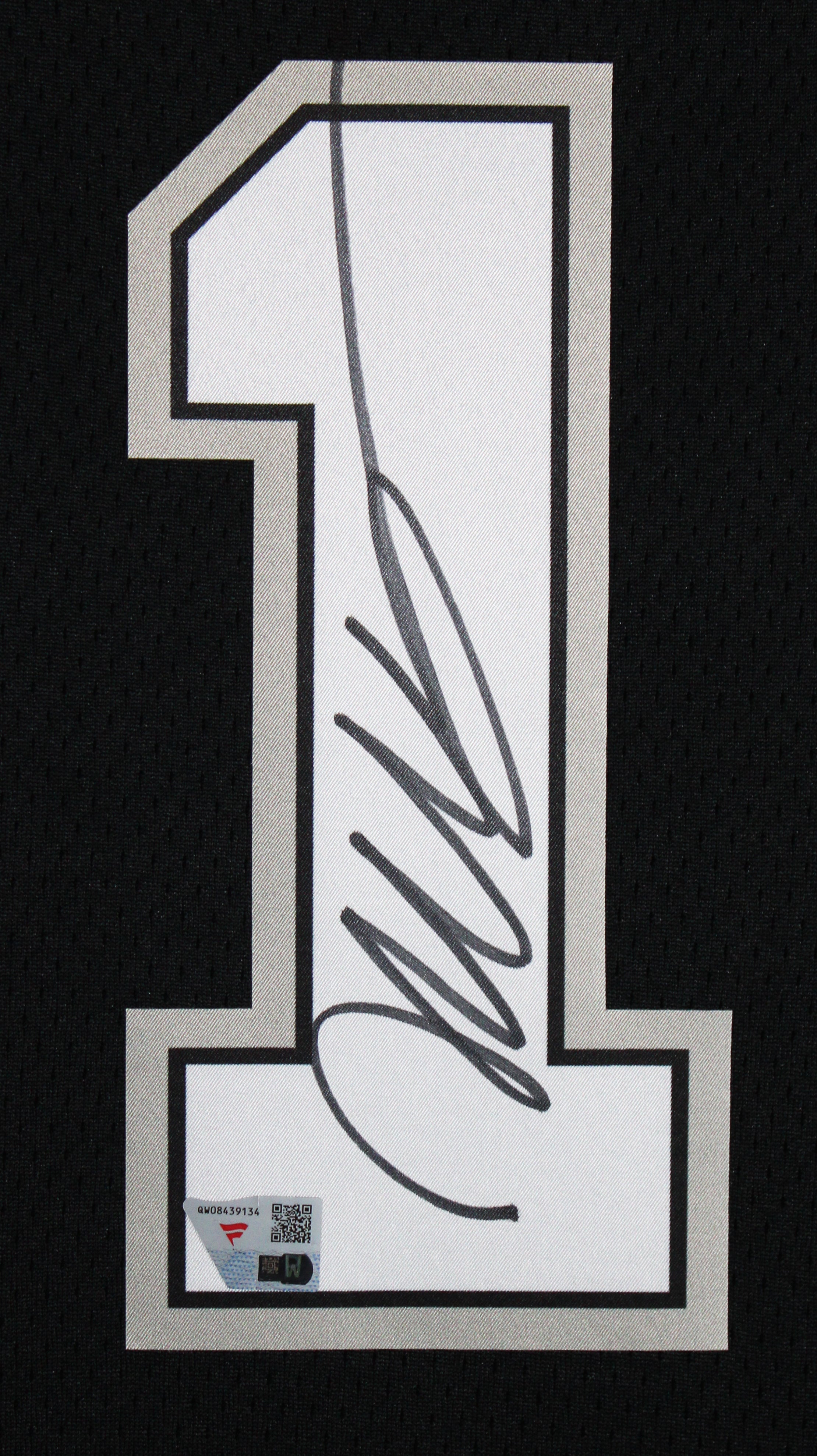 Spurs Victor Wembanyama Signed Black Nike Icon Edition Framed Jersey Fanatics