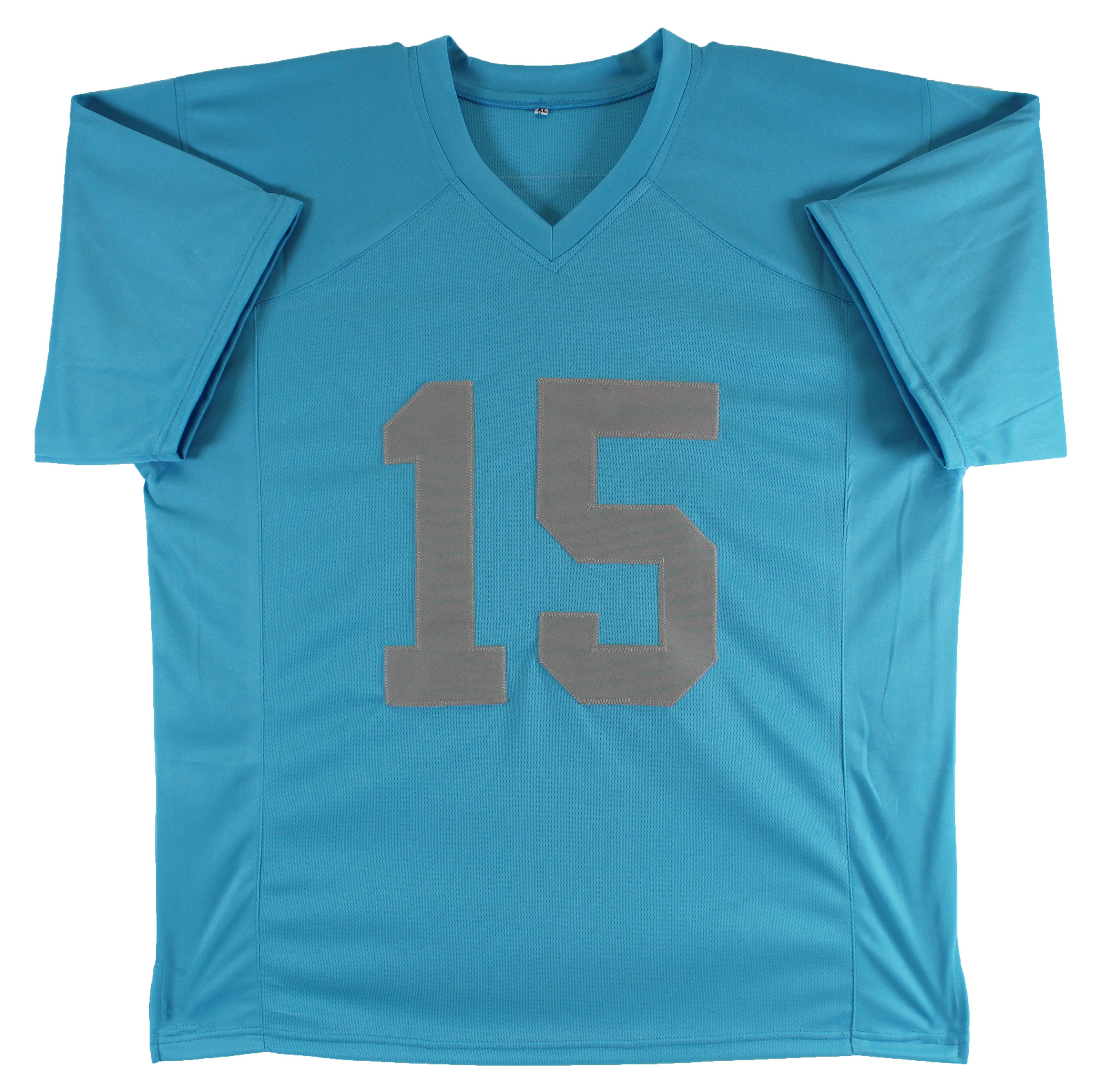 Golden Tate III Authentic Signed Blue Pro Style Jersey w/ Silver #s BAS Wit