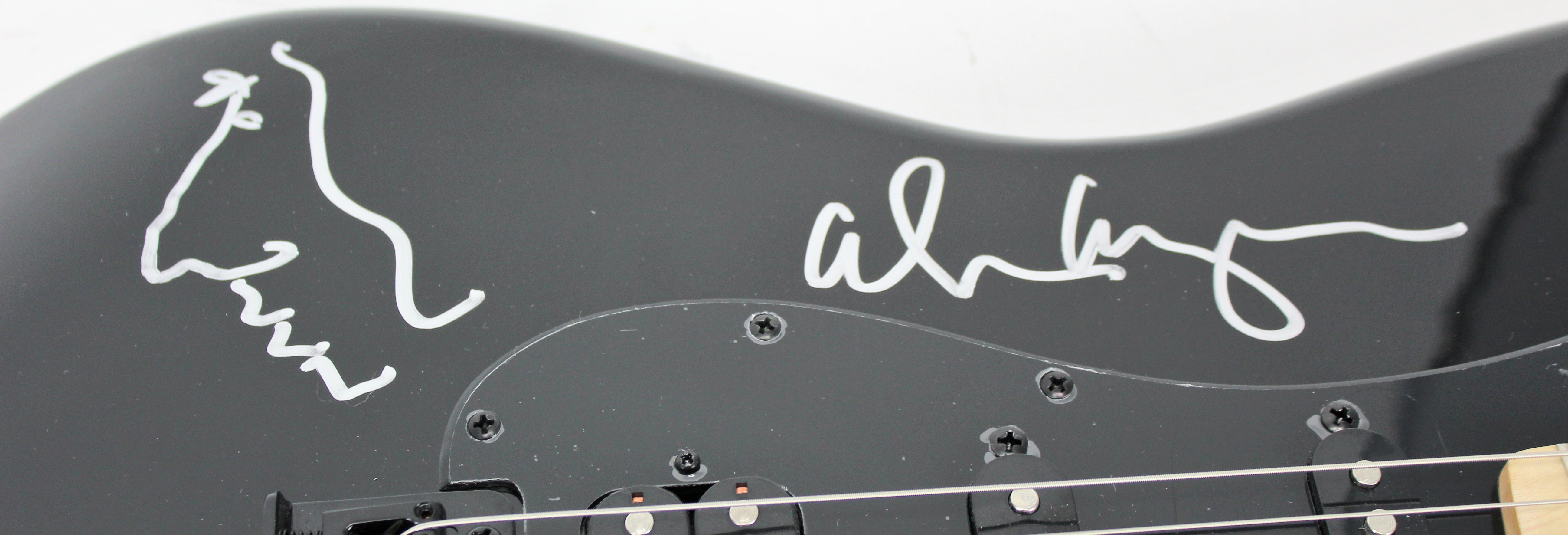 Alice Cooper Signed Fender Bullet Guitar w/ Hand Drawn Sketch PSA Itp #7A26728