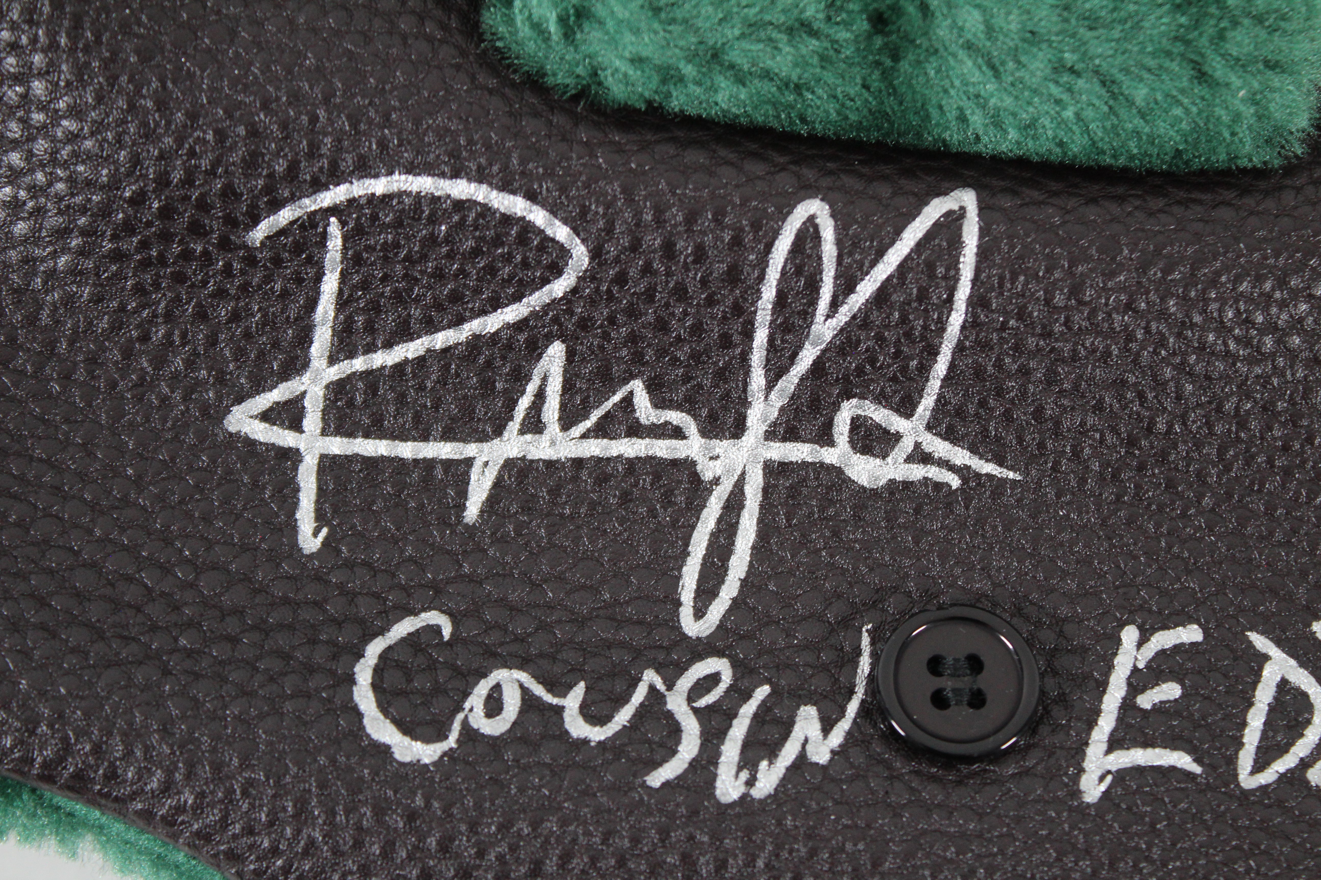 Chevy Chase & Randy Quaid Christmas Vacation "2x Insc" Signed Hat BAS #BK88259