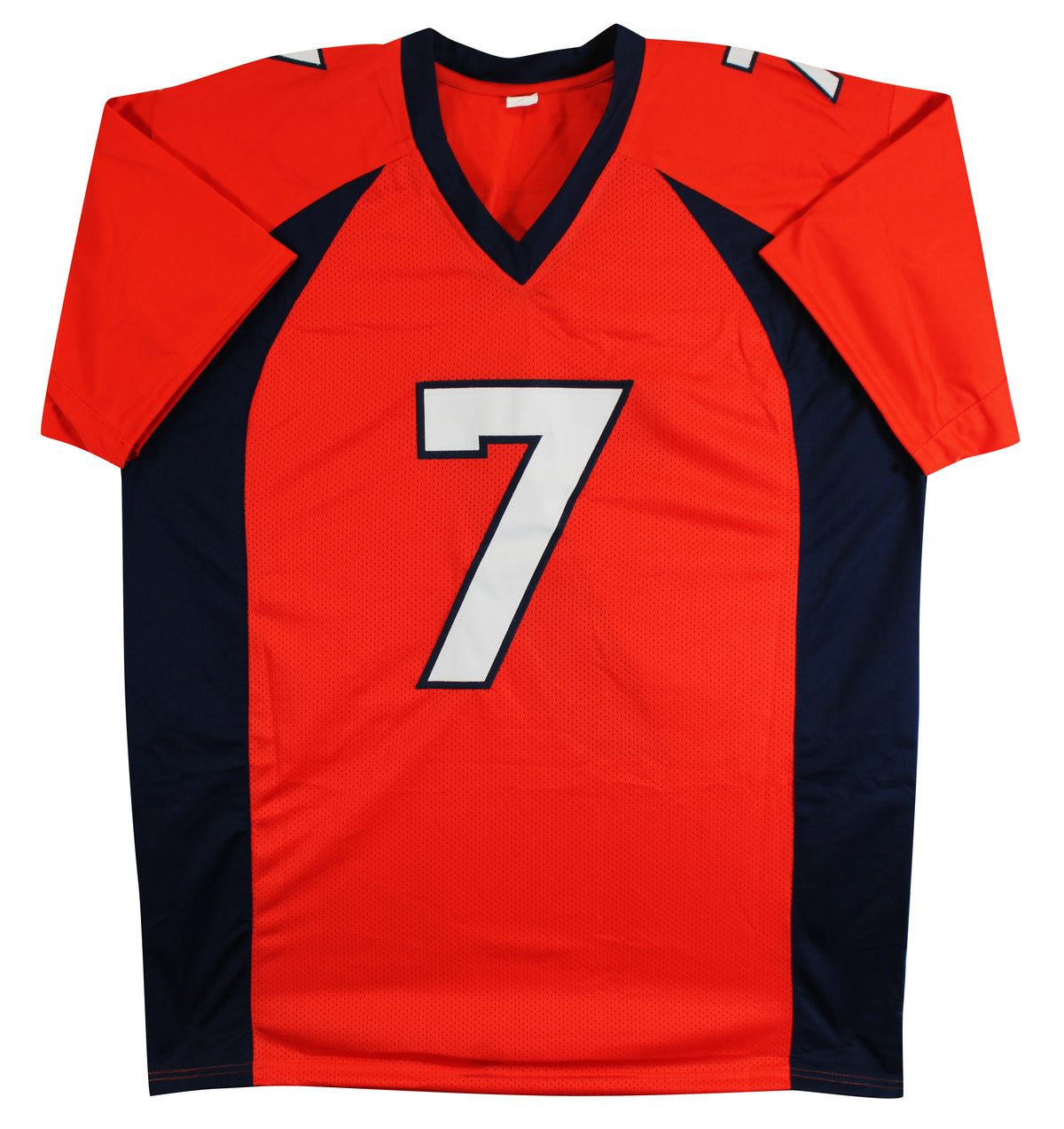 John Elway Authentic Signed Orange/Navy Pro Style Jersey BAS Witnessed