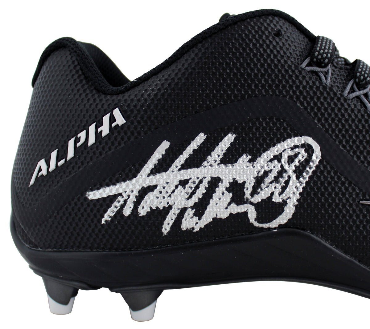 Vikings Adrian Peterson Authentic Signed Nike Alpha Cleat Autographed BAS Wit