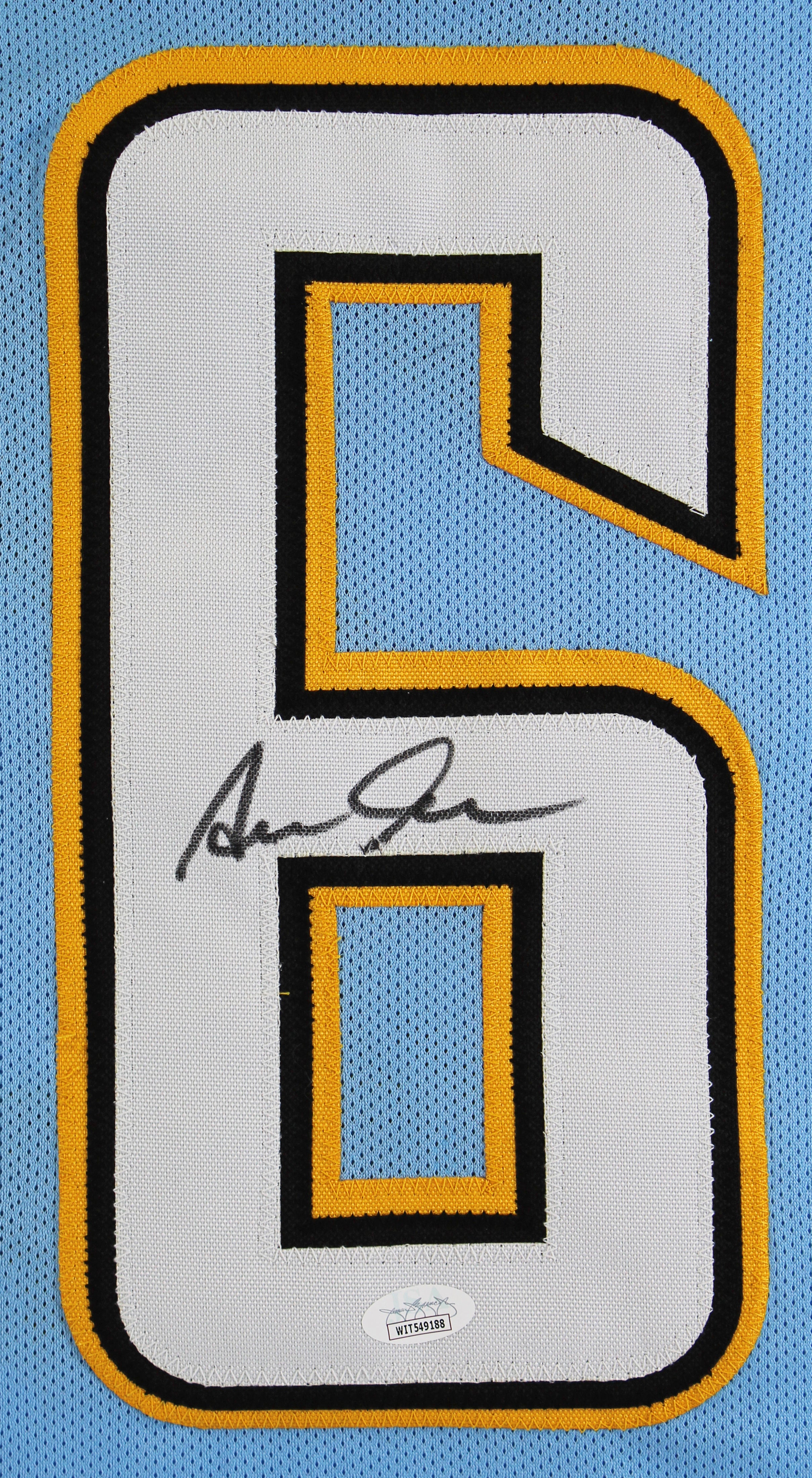 Asante Samuel Jr. Authentic Signed Powder Blue Pro Style Jersey JSA Witness