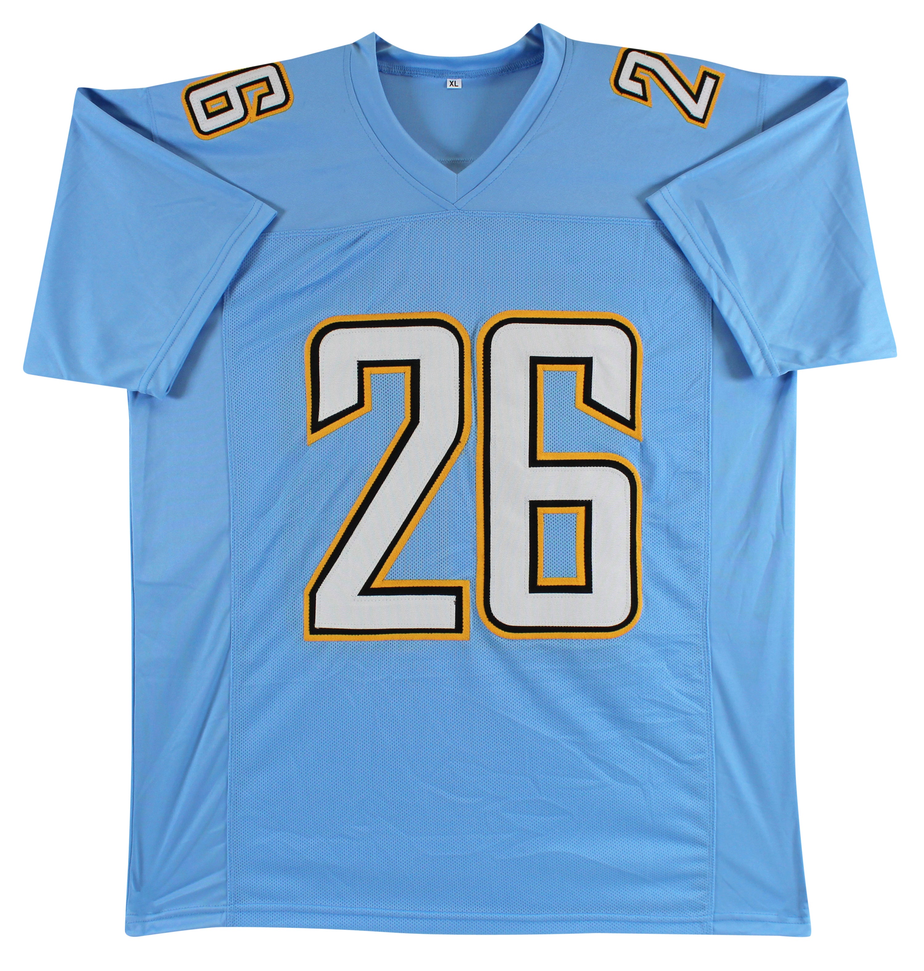 Asante Samuel Jr. Authentic Signed Powder Blue Pro Style Jersey JSA Witness