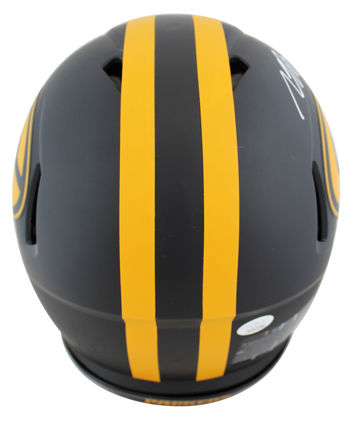 Packers Davante Adams Signed Eclipse Full Size Speed Proline Helmet JSA Witness