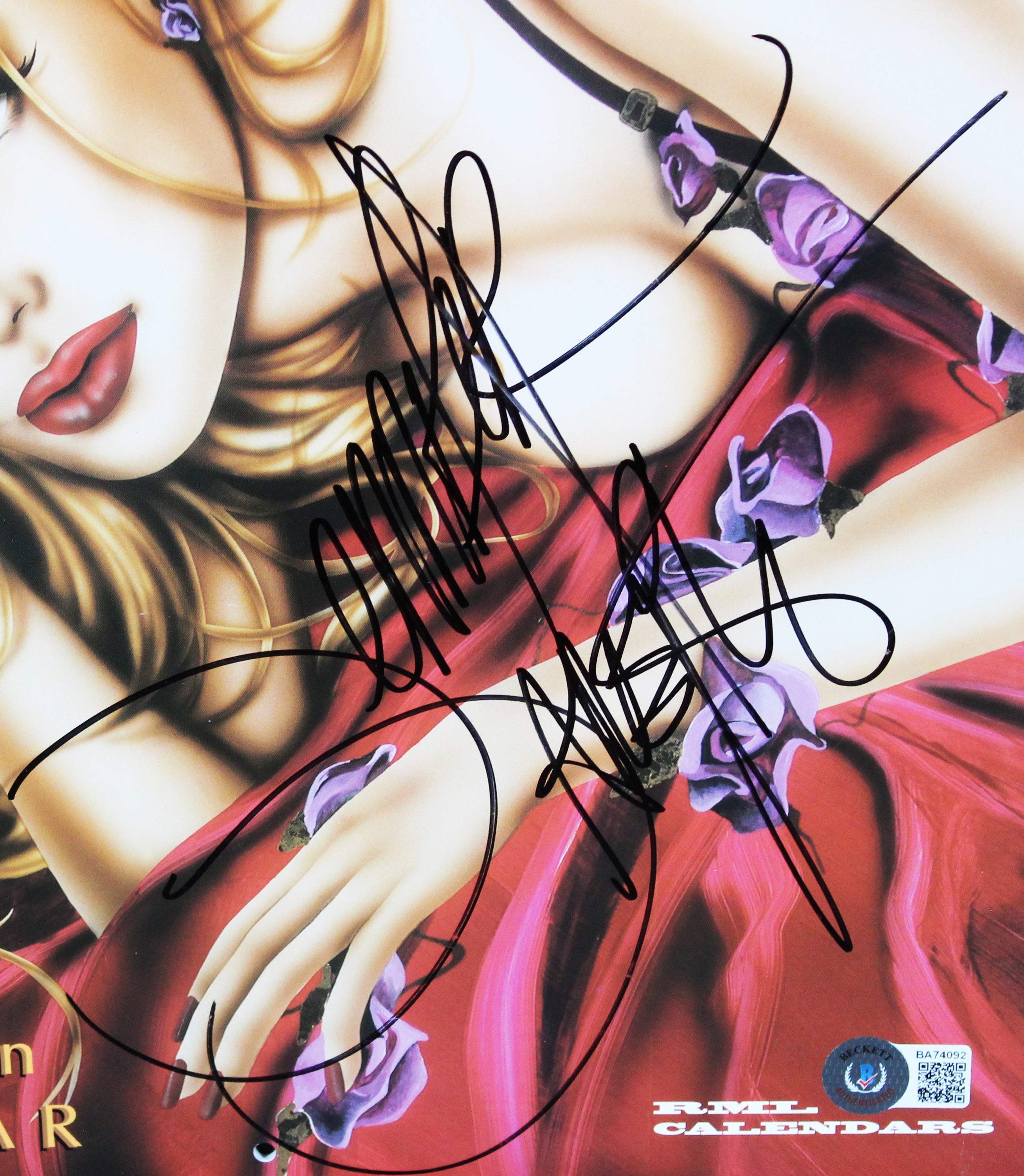 Jennifer Janesko Authentic Signed 1999 Limited Edition Calendar BAS #BA74092