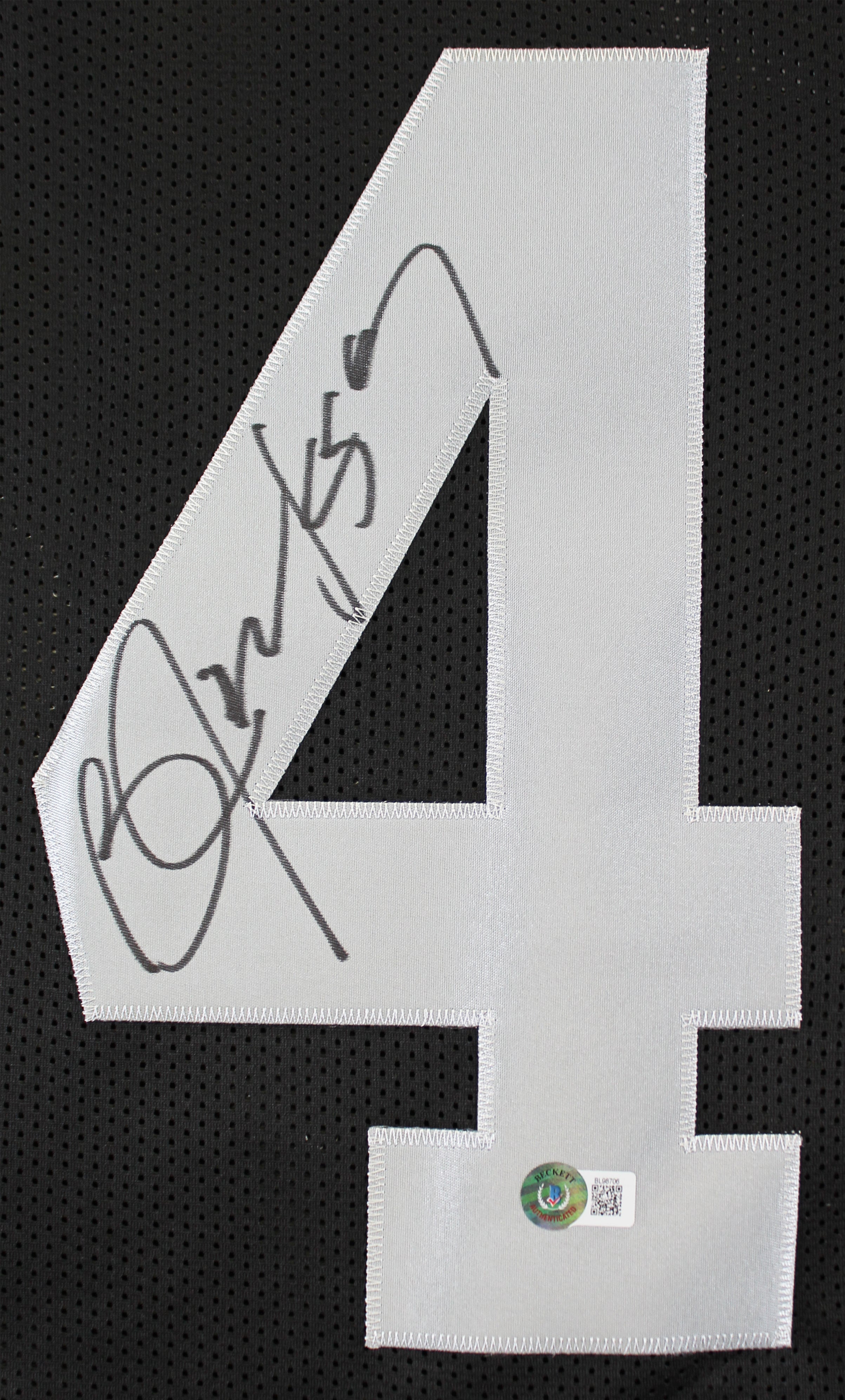 Bo Jackson Authentic Signed Black Pro Style Jersey Autographed BAS