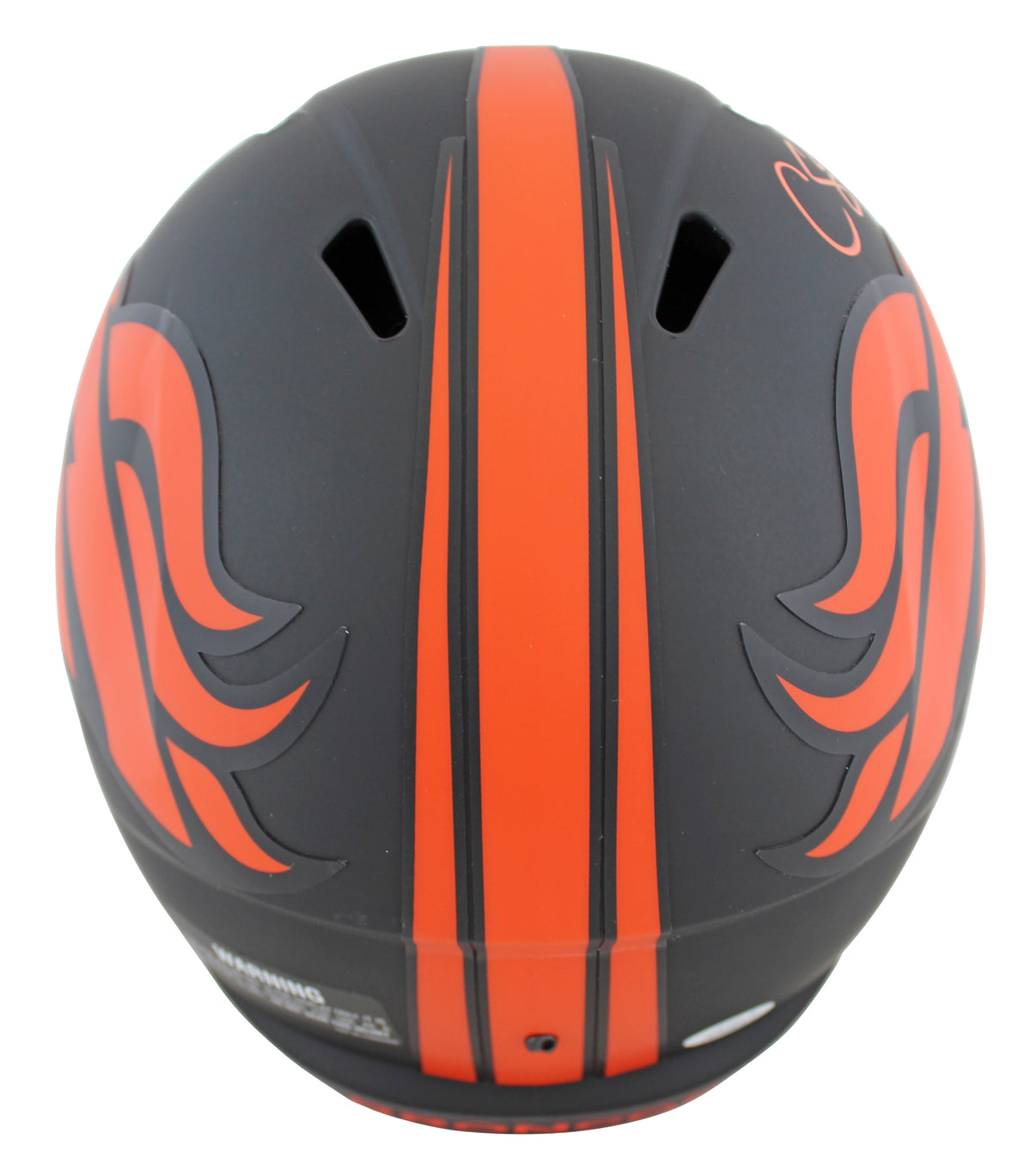 Broncos Courtland Sutton Signed Eclipse Full Size Speed Rep Helmet JSA Witness