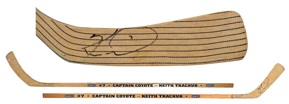 Coyotes Keith Tkachuk Authentic Signed Hockey Stick Autographed BAS #U14307