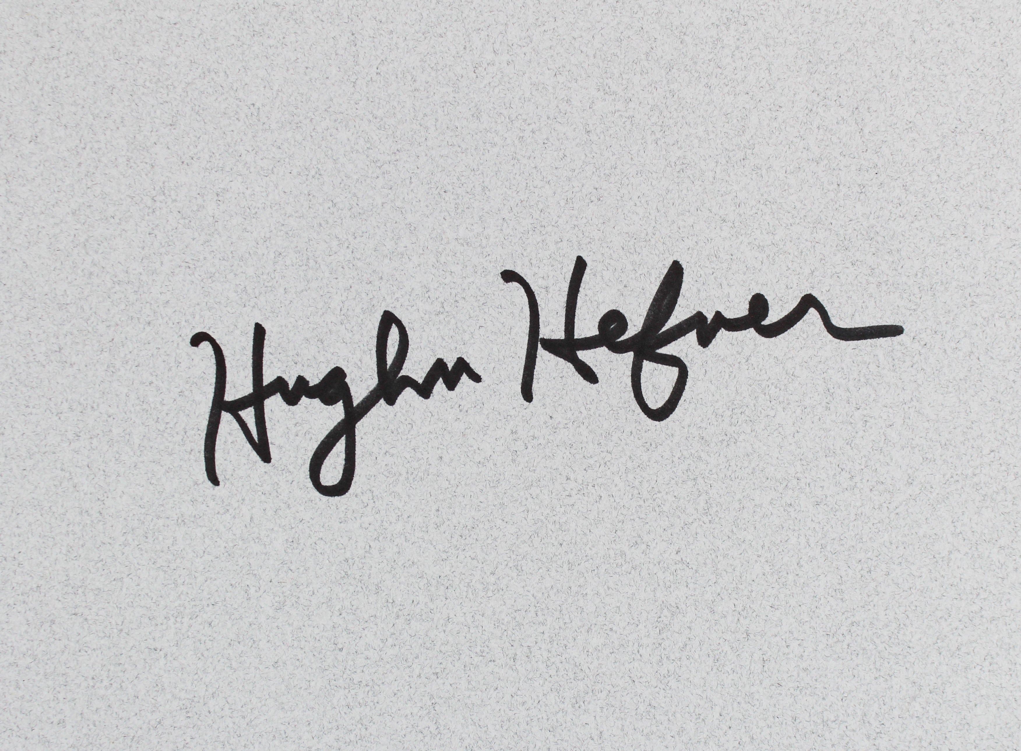 Hugh Hefner Playboy Signed Forty Years Hardcover Book Autographed BAS #A10876