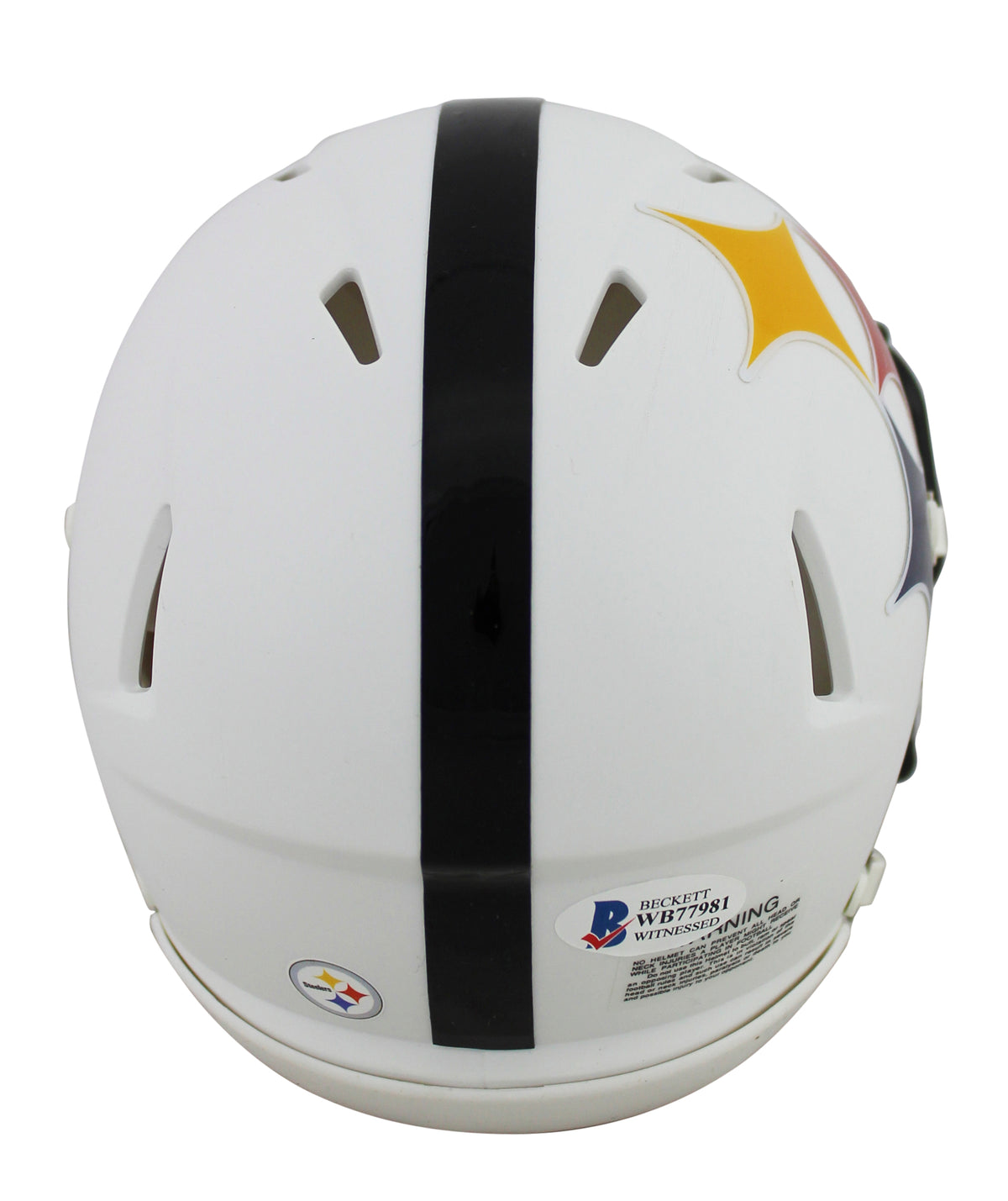 Steelers Jerome Bettis Authentic Signed Amp Speed Mini Helmet BAS Witnessed