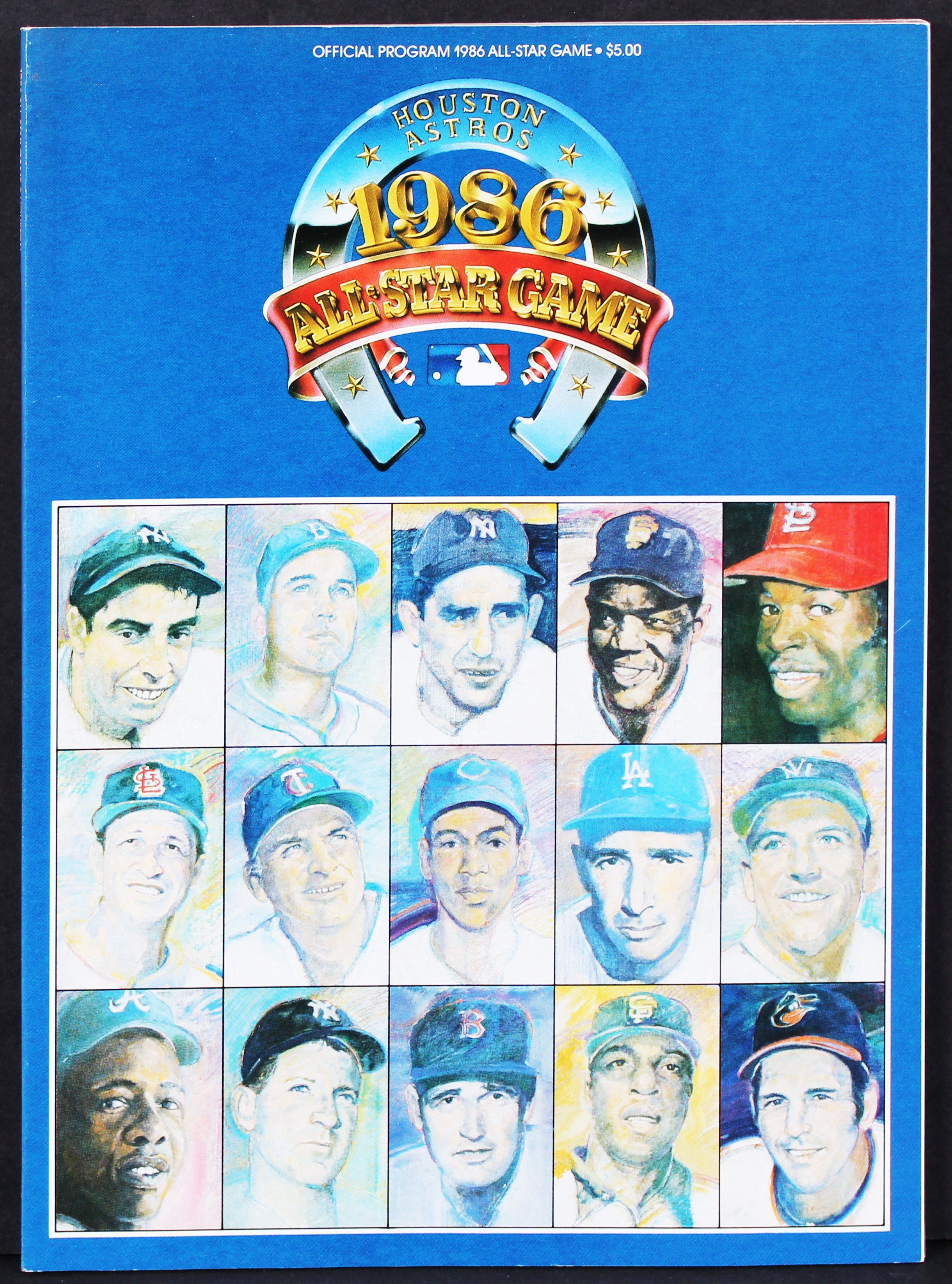 1986 Houston Astros All-Star Game Official Program Magazine