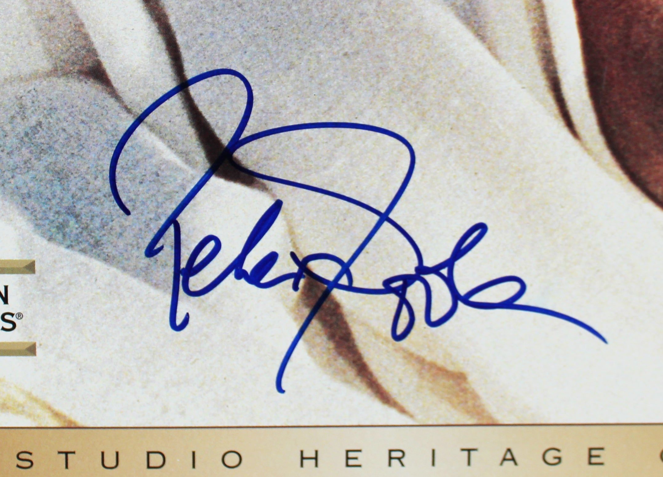 Peter O'Toole Authentic Signed Lawrence Of Arabia Laserdisc Cover BAS #X70136