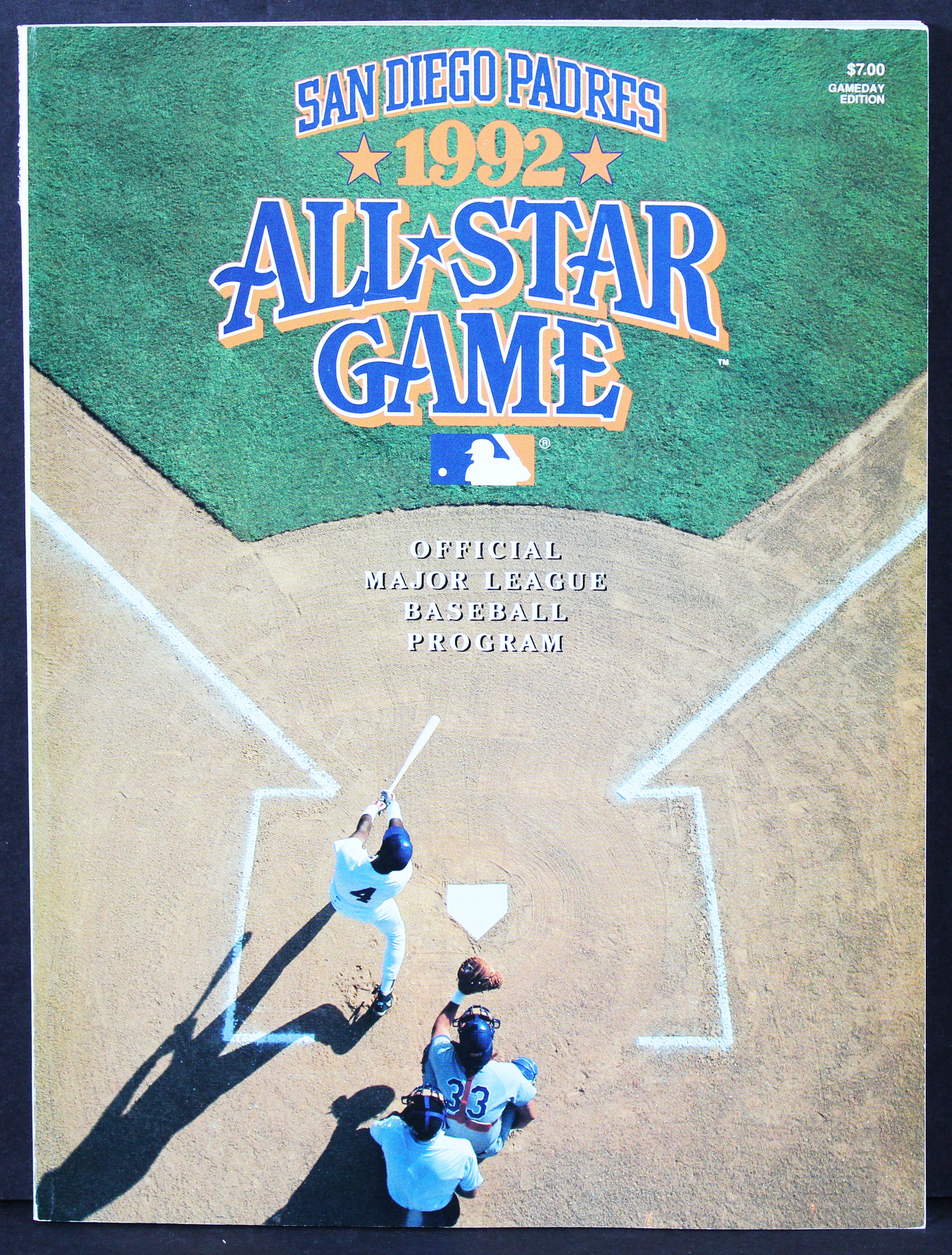 1992 San Diego Padres All-Star Game Official MLB Program Magazine