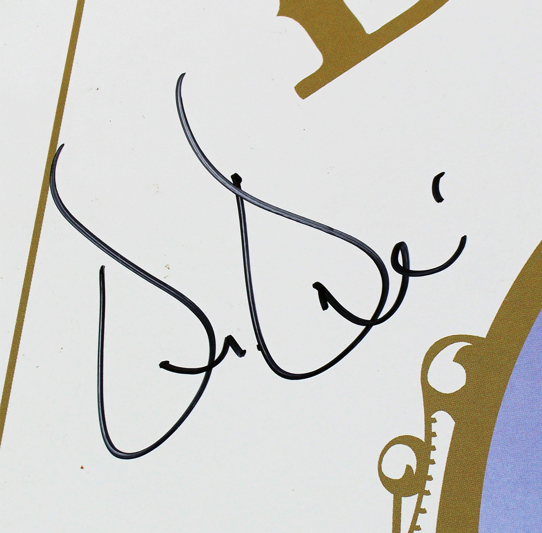 Dr. Dre Authentic Signed The Chronic Album Cover W/ Vinyl BAS #AB12012