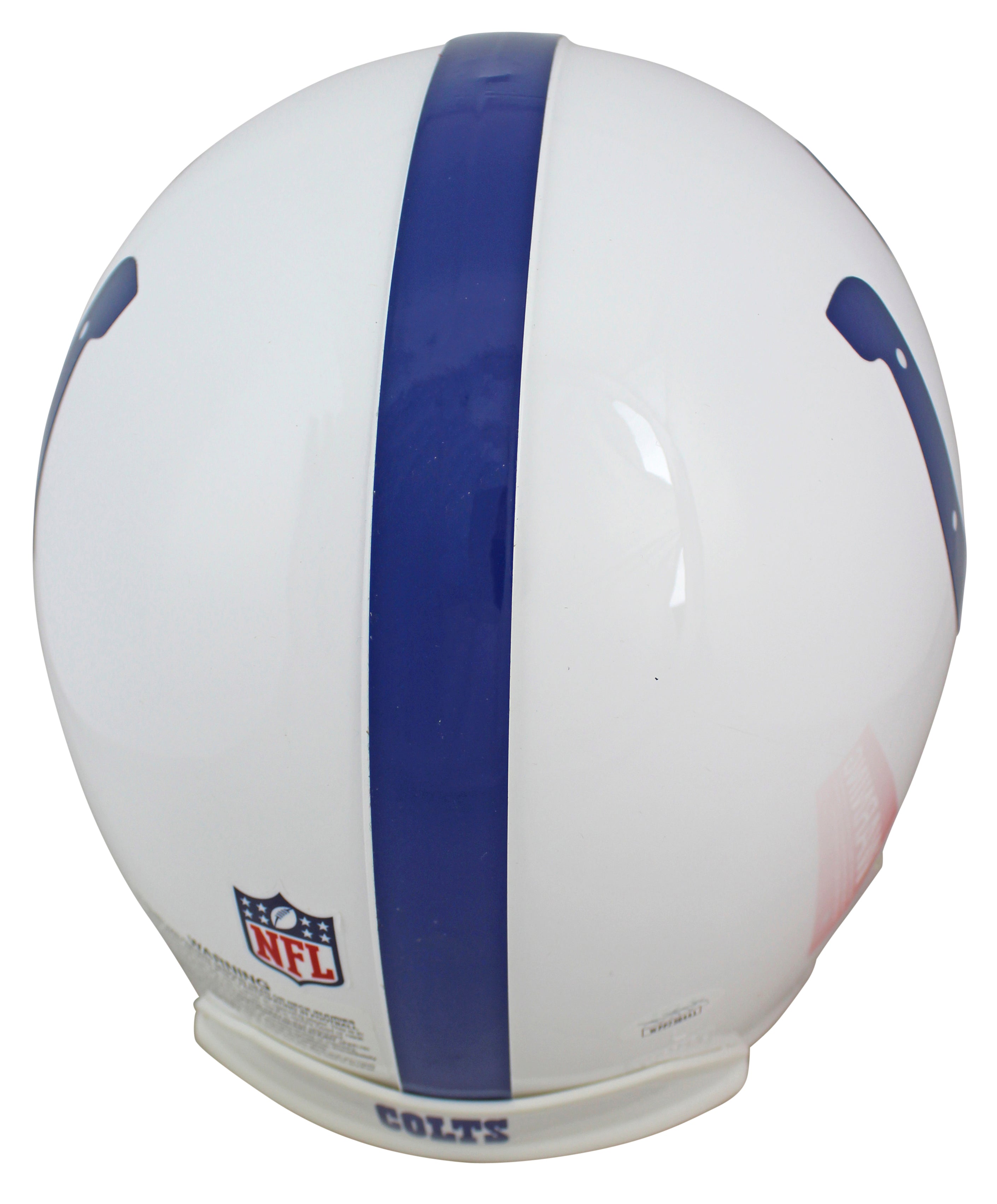 Colts Edgerrin James HOF Authentic Signed Proline Full Size Helmet JSA Witness