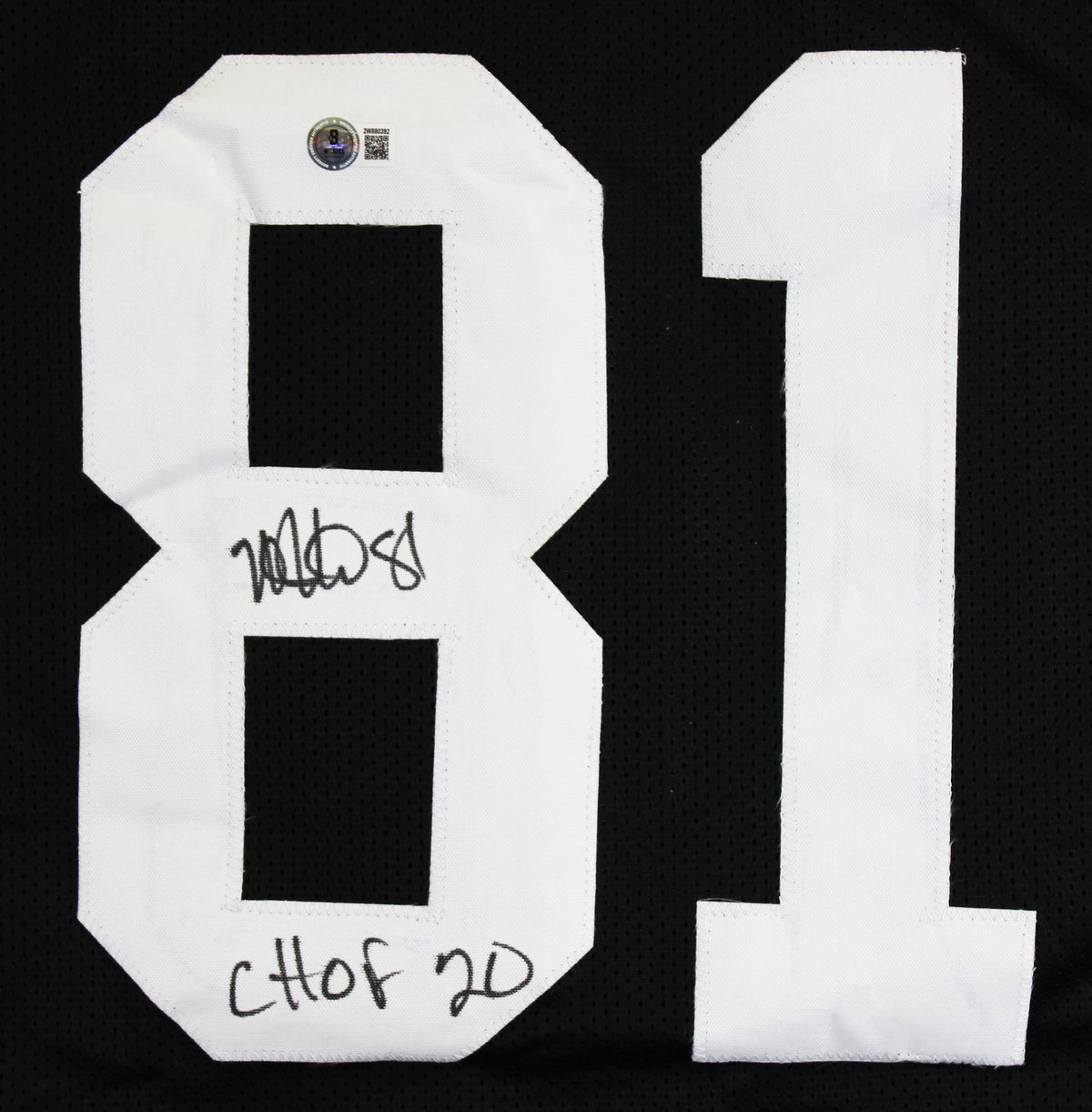 Colorado Michael Westbrook "CHOF 20" Signed Black Pro Style Jersey BAS Witnessed
