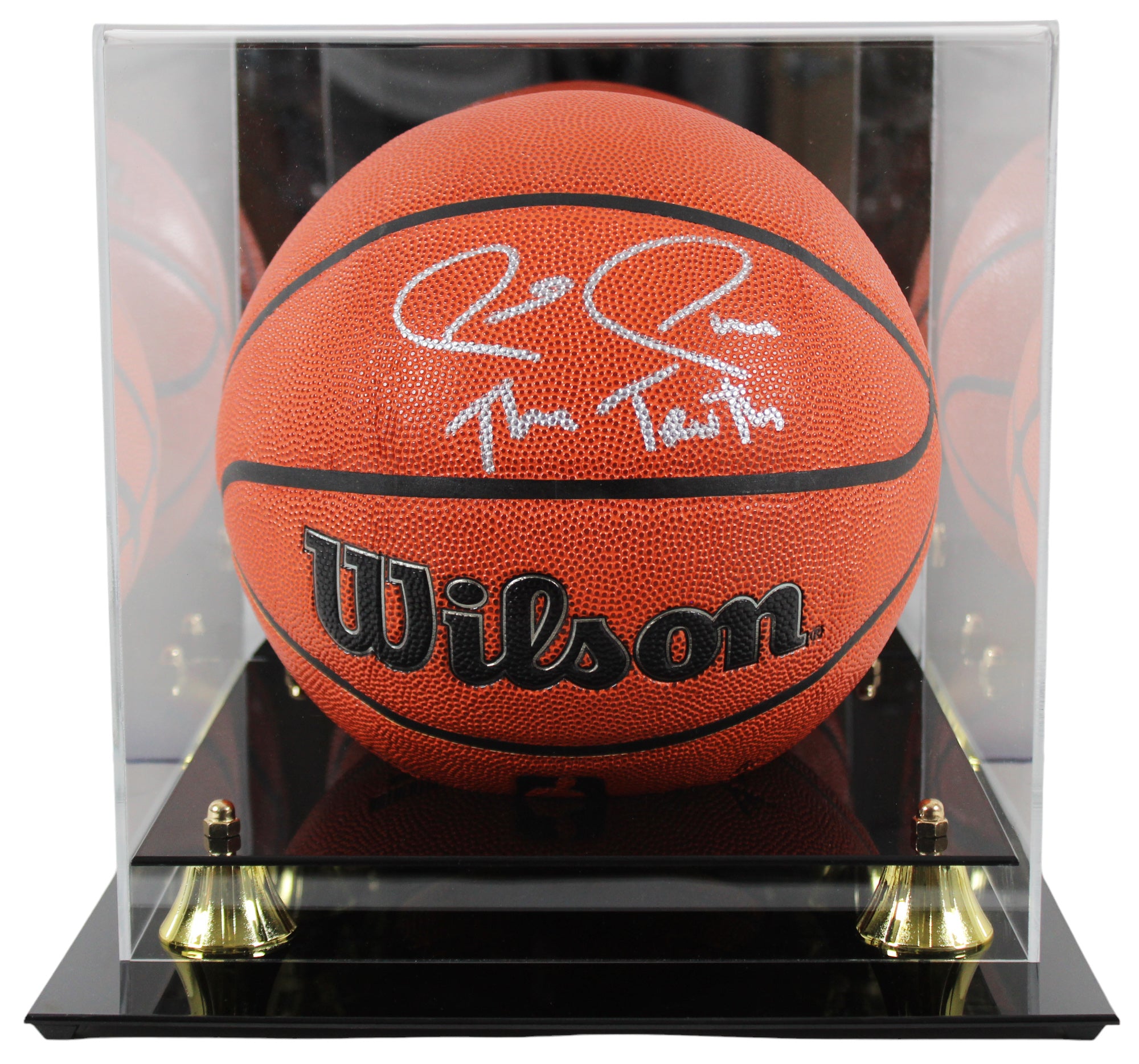 Celtics Paul Pierce "The Truth" Signed Wilson Basketball w/ Case Fanatics