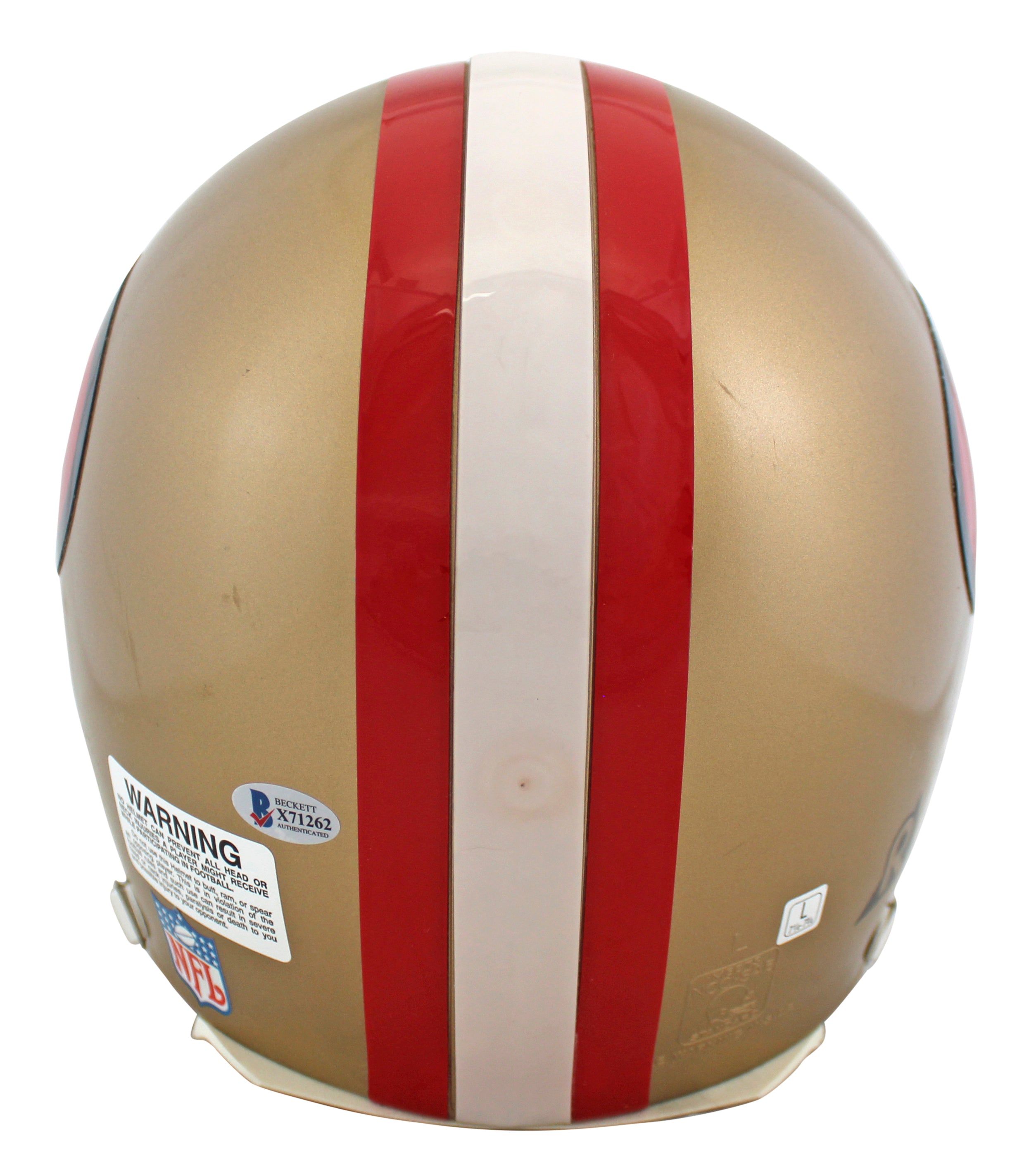 49ers Steve Young Authentic Signed Full Size Proline Helmet BAS #X71262