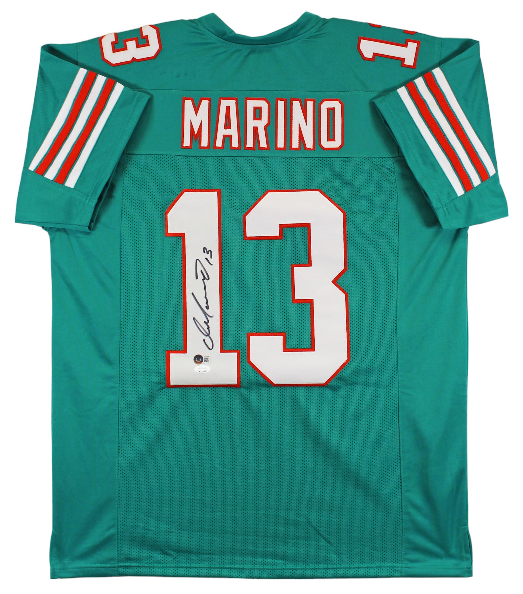 Dolphins Dan Marino Authentic Signed Teal Pro Style Jersey BAS HOLIDAY DOORBUSTER