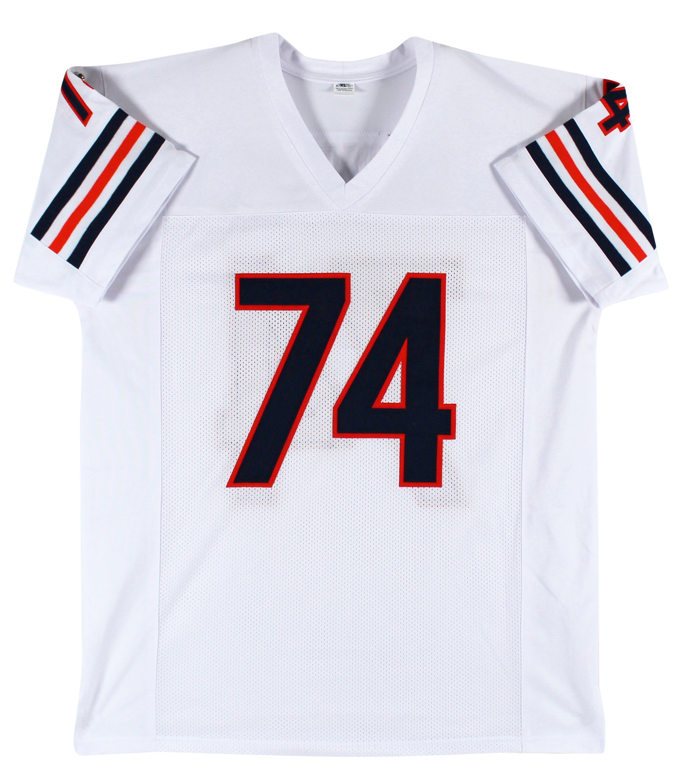 Jim Covert "HOF 20" Authentic Signed White Pro Style Jersey BAS Witnessed