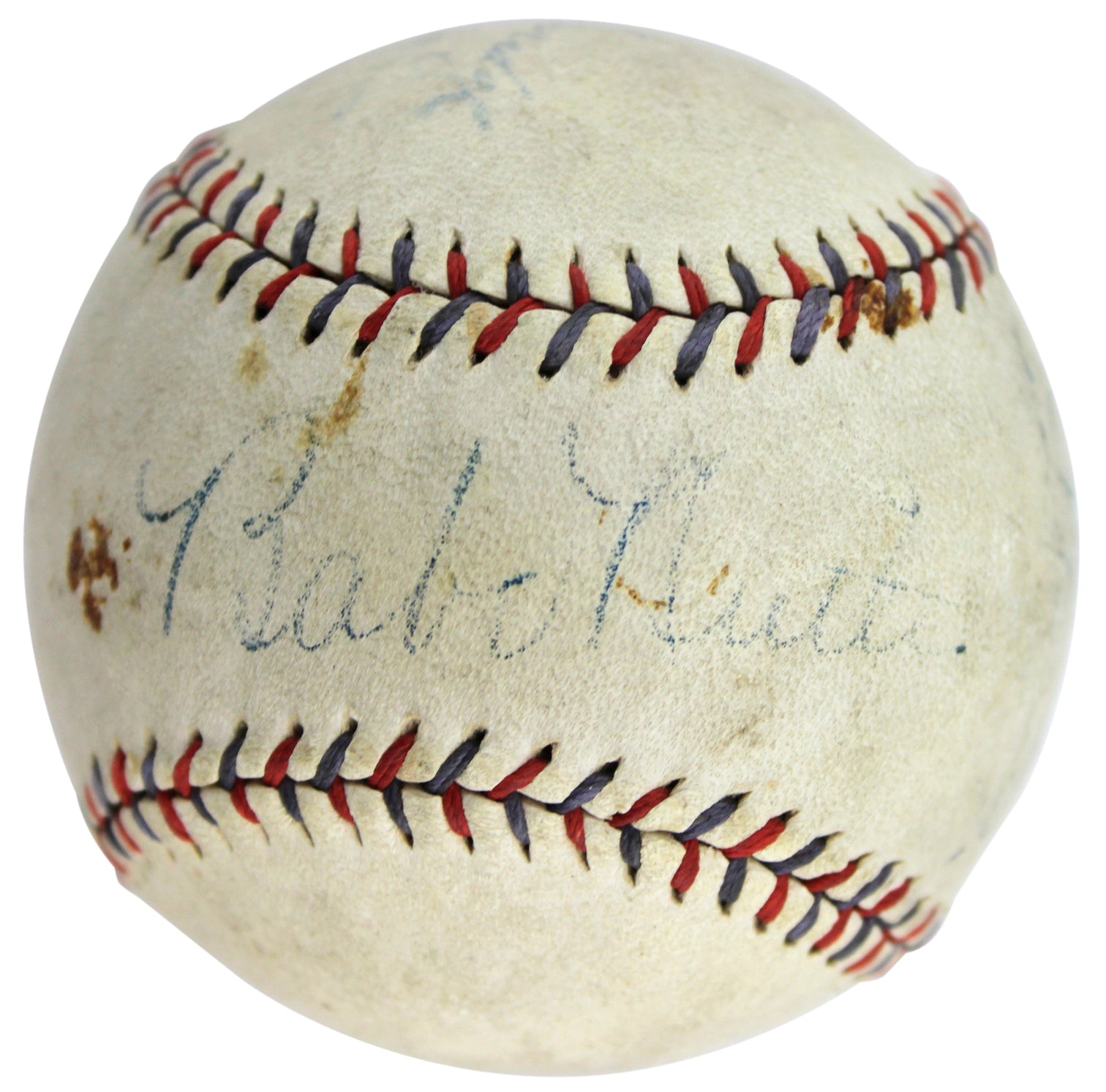 Yankees Babe Ruth & Lou Gehrig Signed Harridge Oal Baseball JSA & PSA #V03569