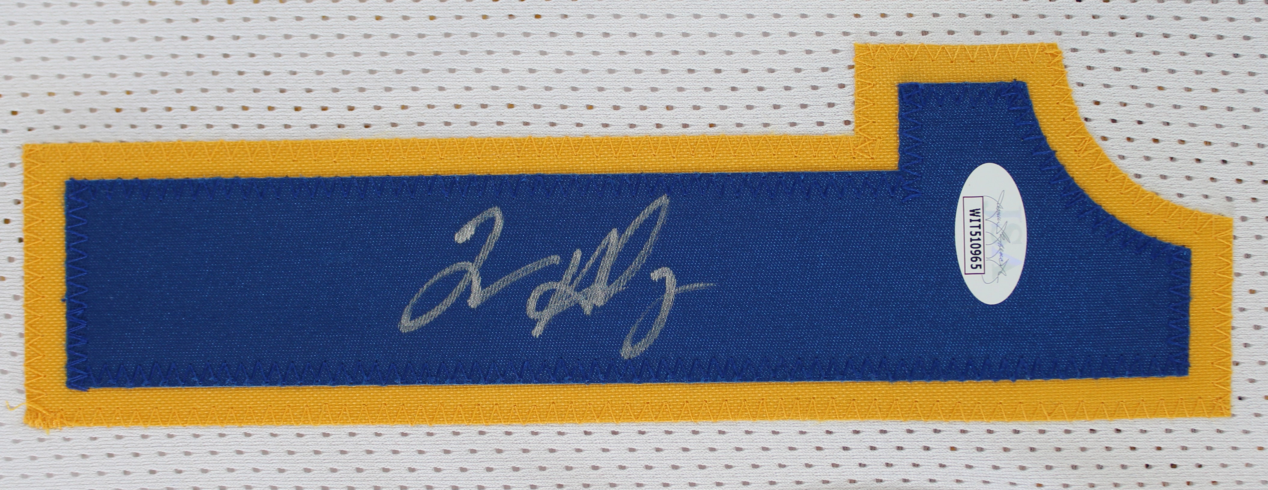Tim Hardaway Authentic Signed White Pro Style Jersey Autographed JSA Witness