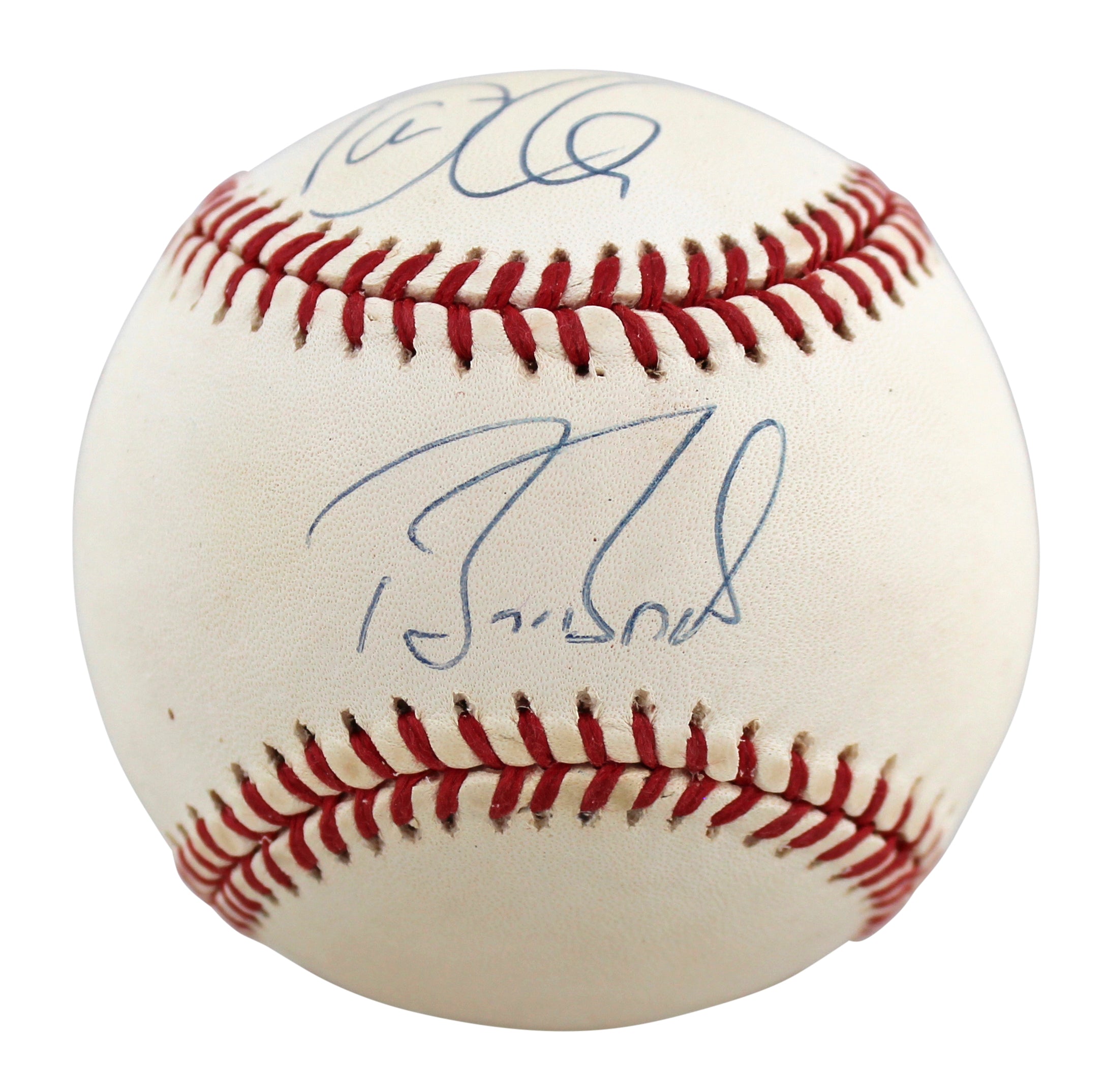Pirates Barry Bonds & Bobby Bonilla Authentic Signed Onl Baseball BAS #AA03296