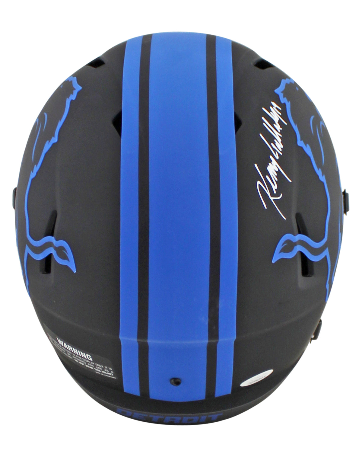 Lions Kenny Golladay Signed Eclipse Full Size Speed Rep Helmet JSA Witness