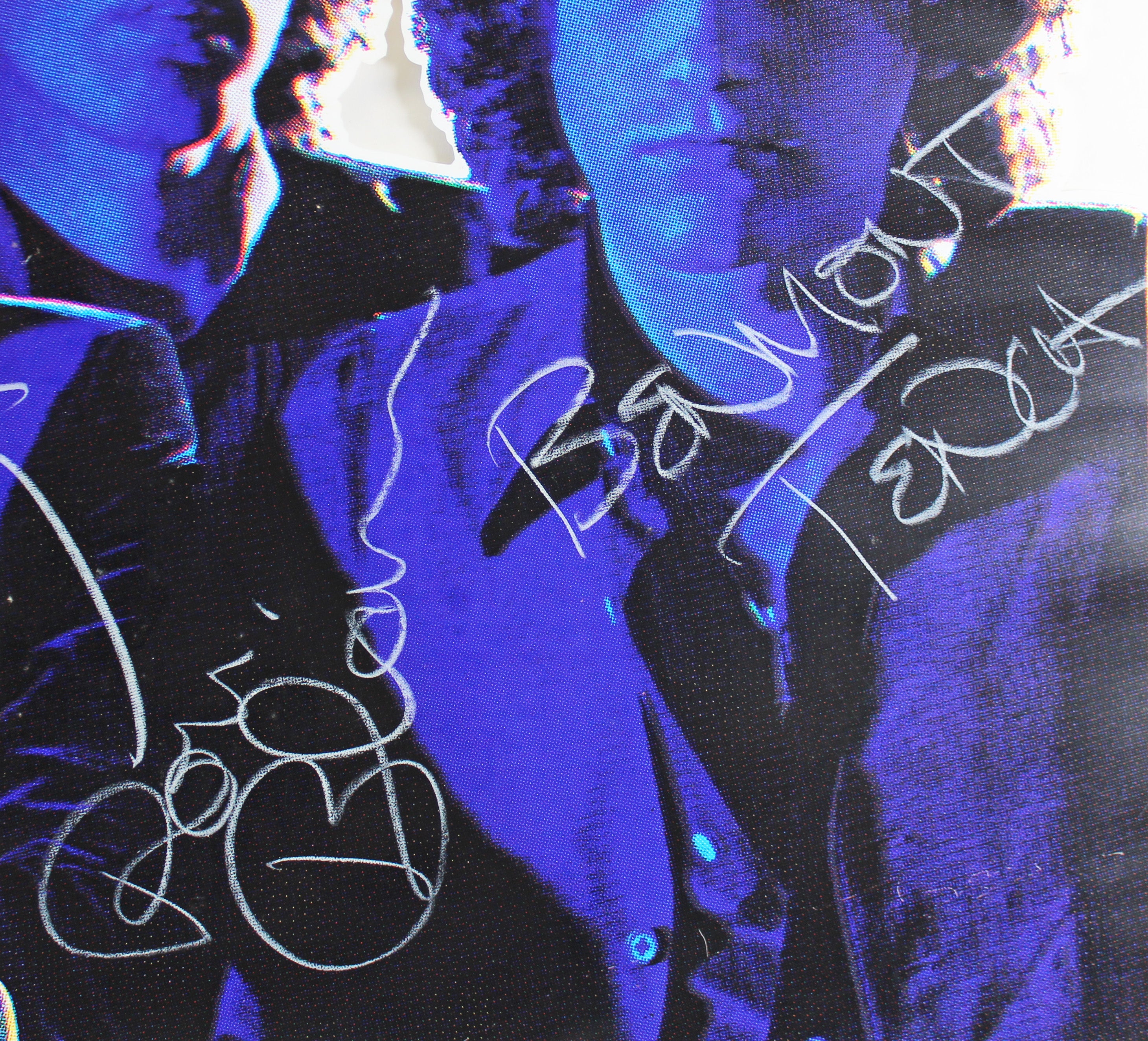 Tom Petty and the Heartbreakers (5) Authentic Signed 40x40 Poster BAS #AB14162