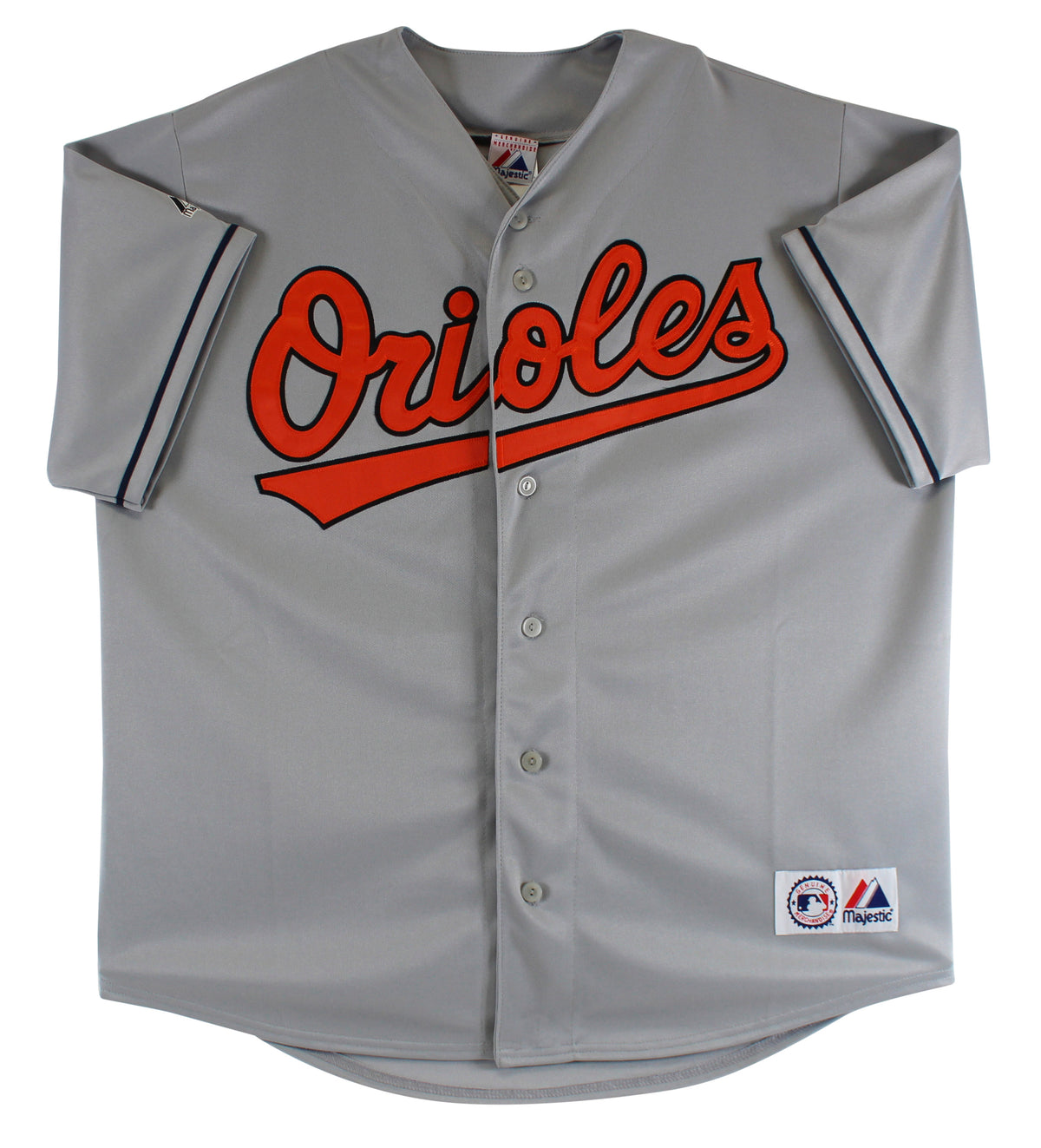 Cal Ripken Jr. Full Name Stat Authentic Signed Grey Jersey JSA & PSA/DNA