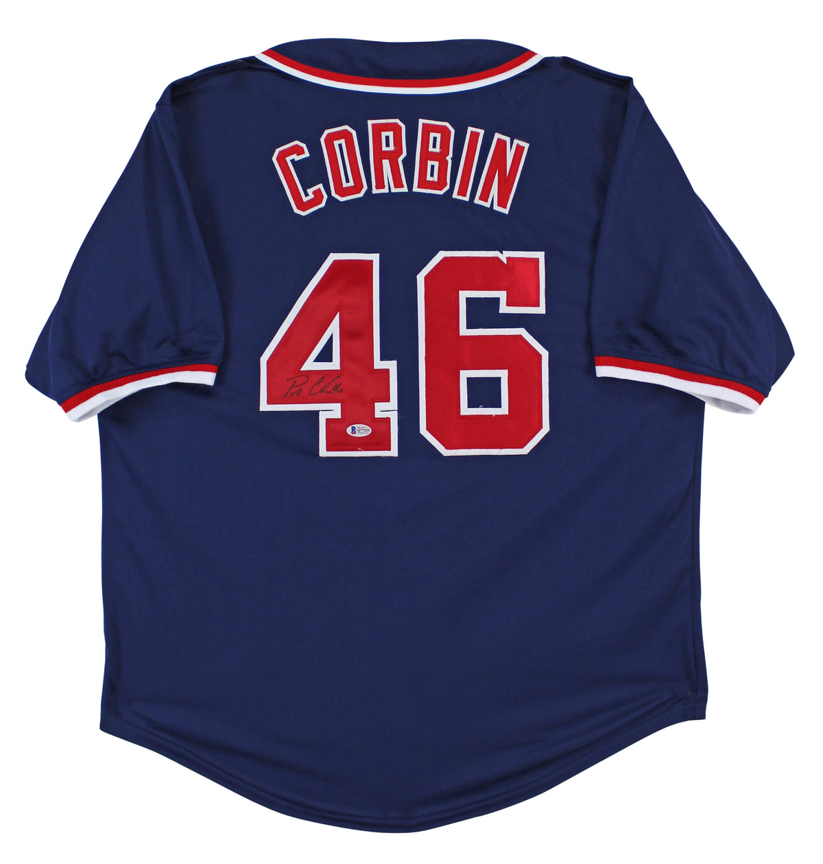 Patrick Corbin Authentic Signed Pro Style Jersey Autographed BAS