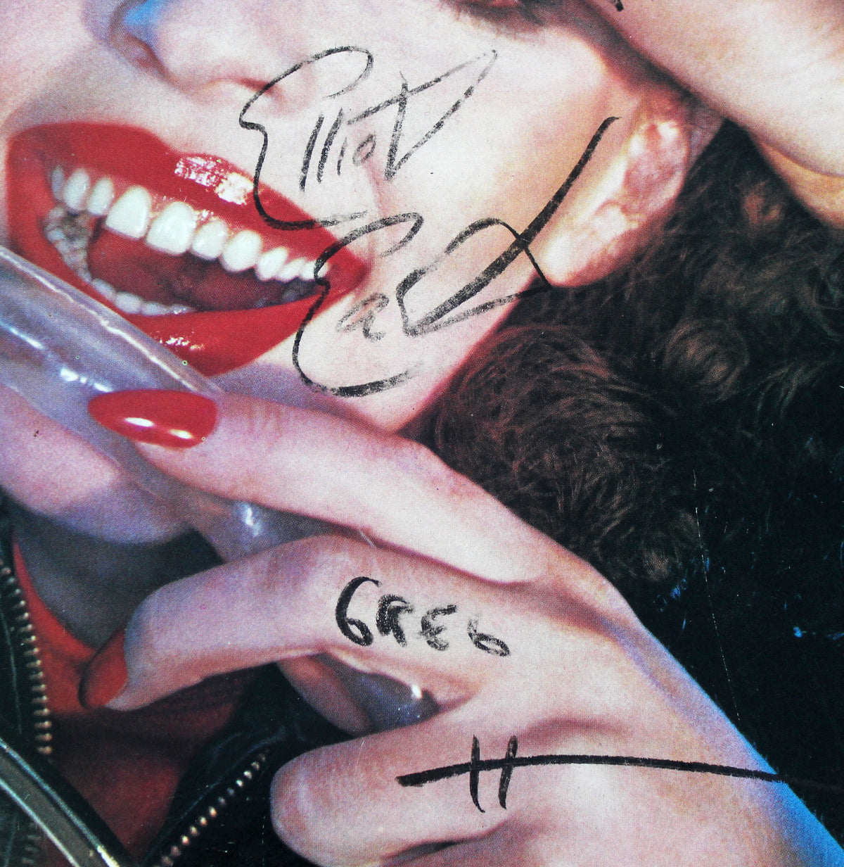The Cars (5) Ocasek, Easton, Hawkes +2 Signed Album Cover W/ Vinyl BAS #AB14178