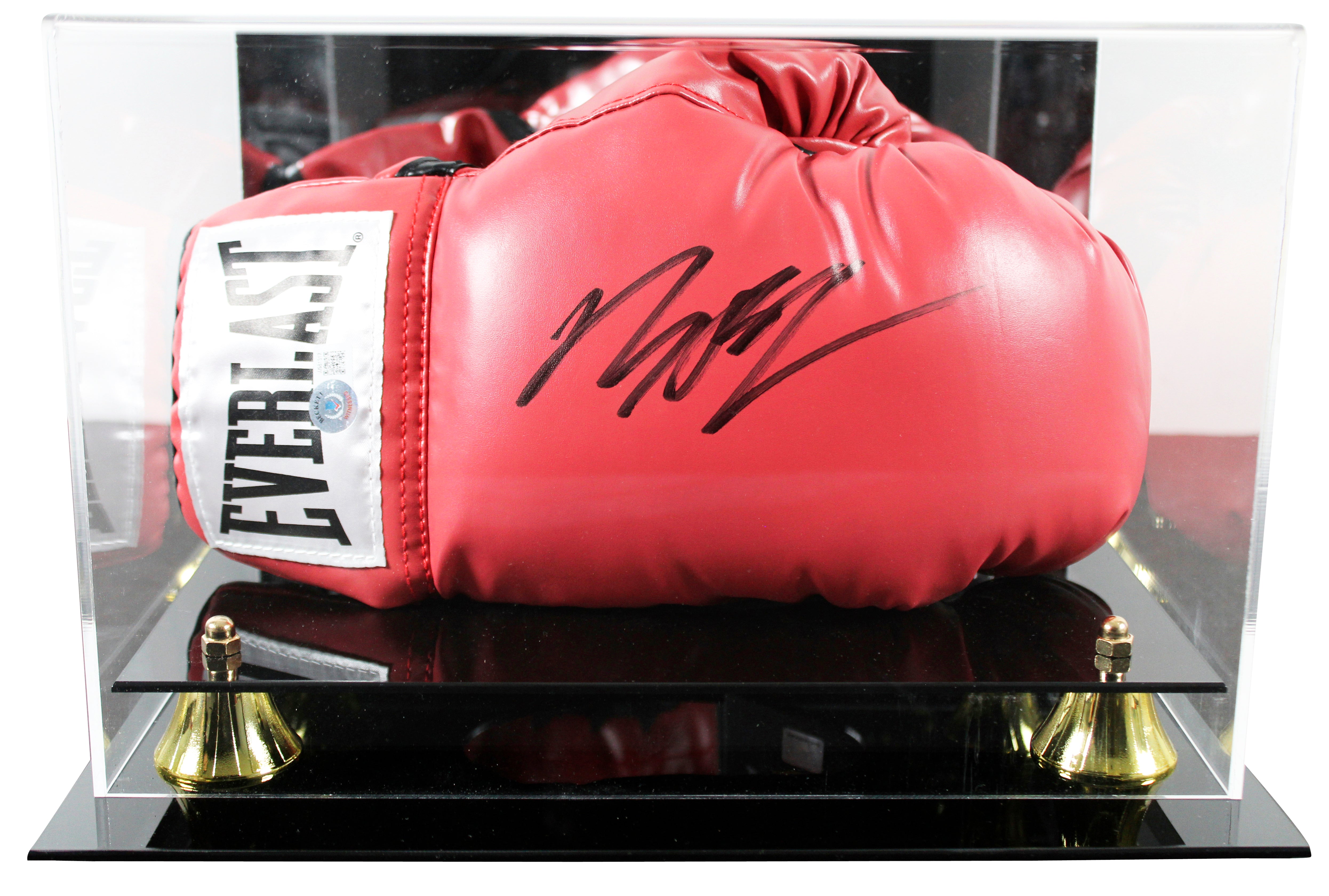 Michael B. Jordan Creed Signed Right Hand Red Everlast Glove W/ Case BAS Witness