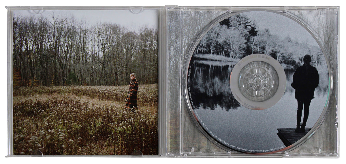 Taylor Swift Authentic Signed Evermore Cd Insert W/ Disk Autographed BAS