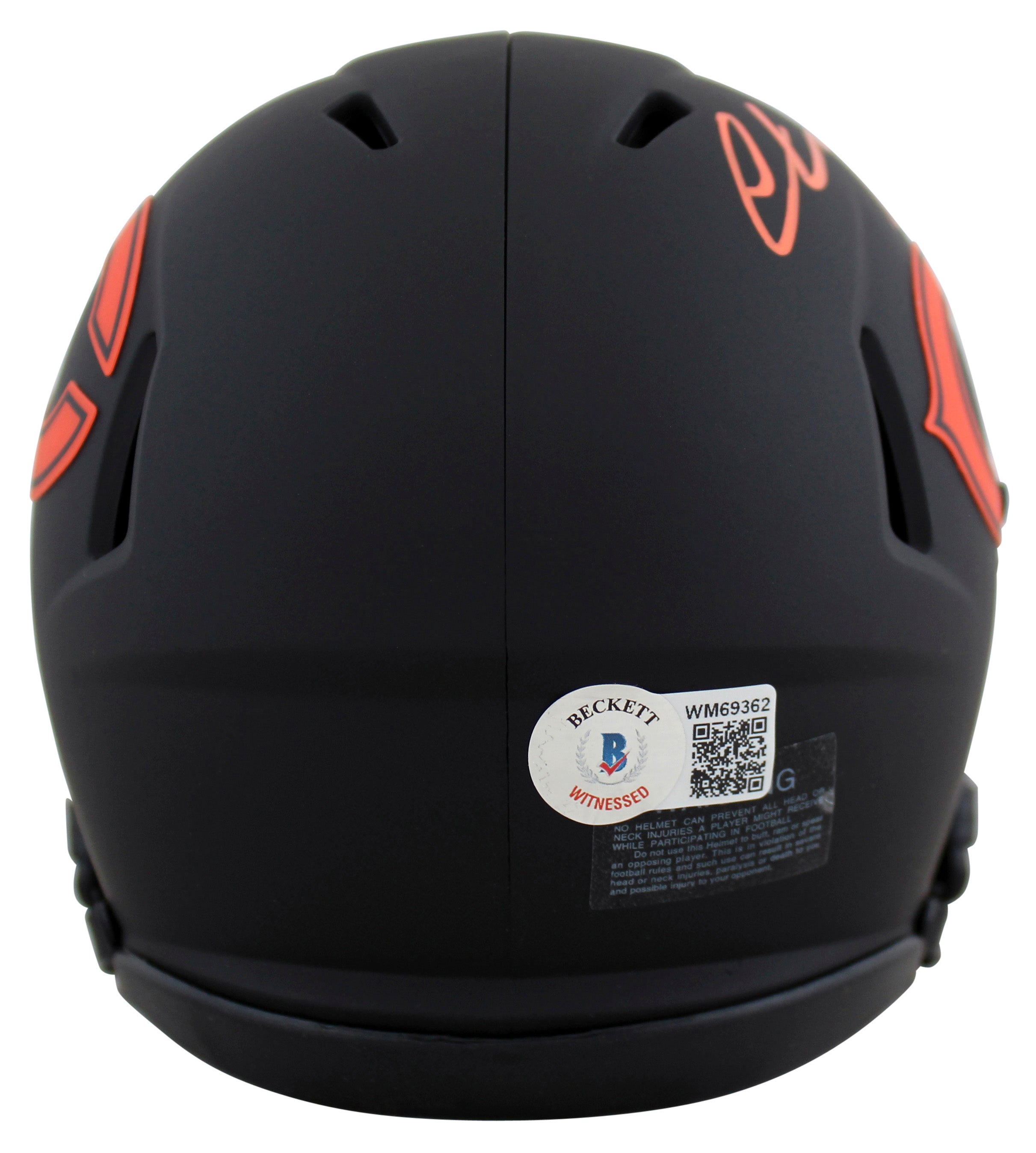 Chevy Chase Christmas Vacation Authentic Signed Eclipse Speed Mini Helmet BAS W