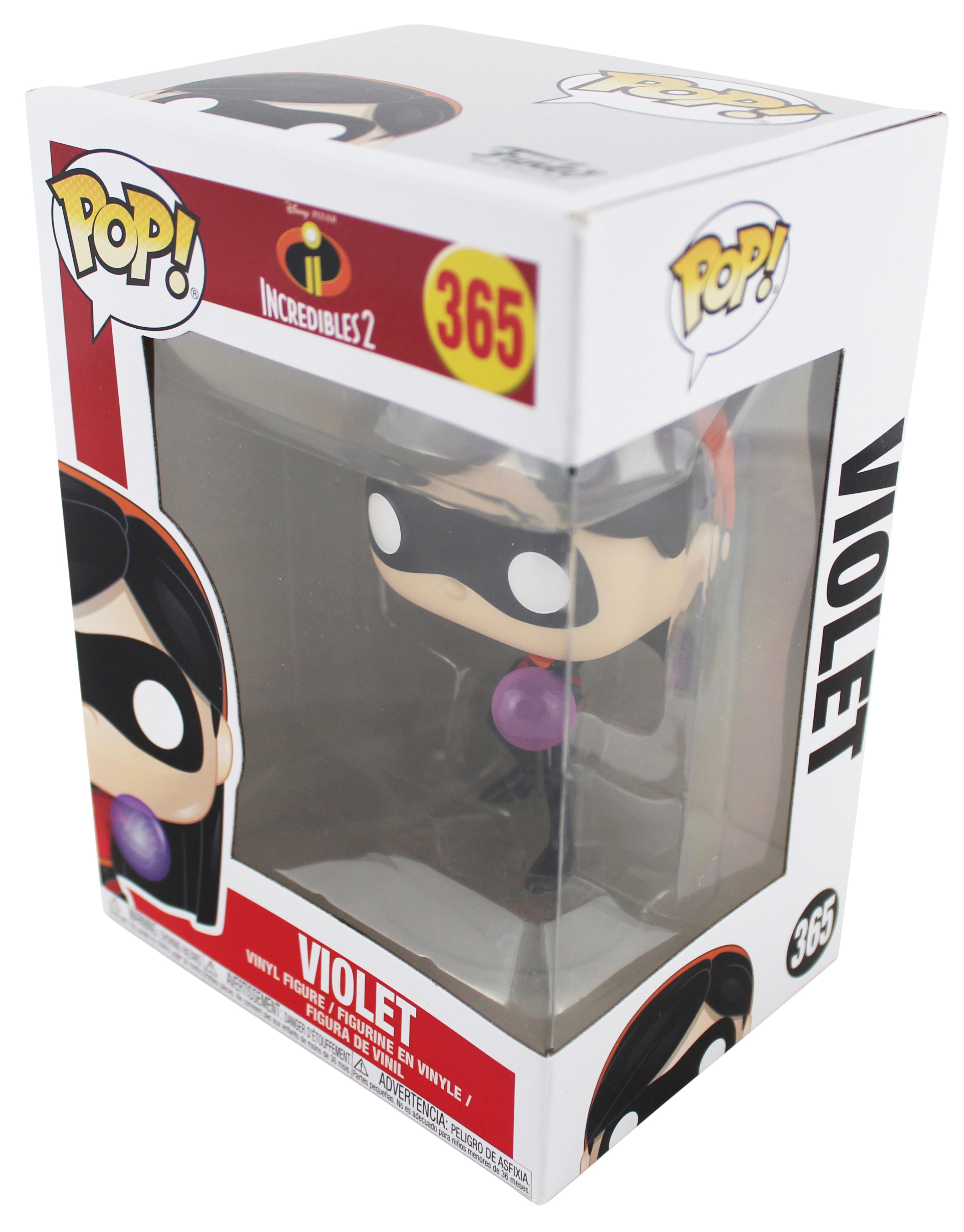 The Incredibles 2 Violet #365 Funko Pop Vinyl Figure Un-signed