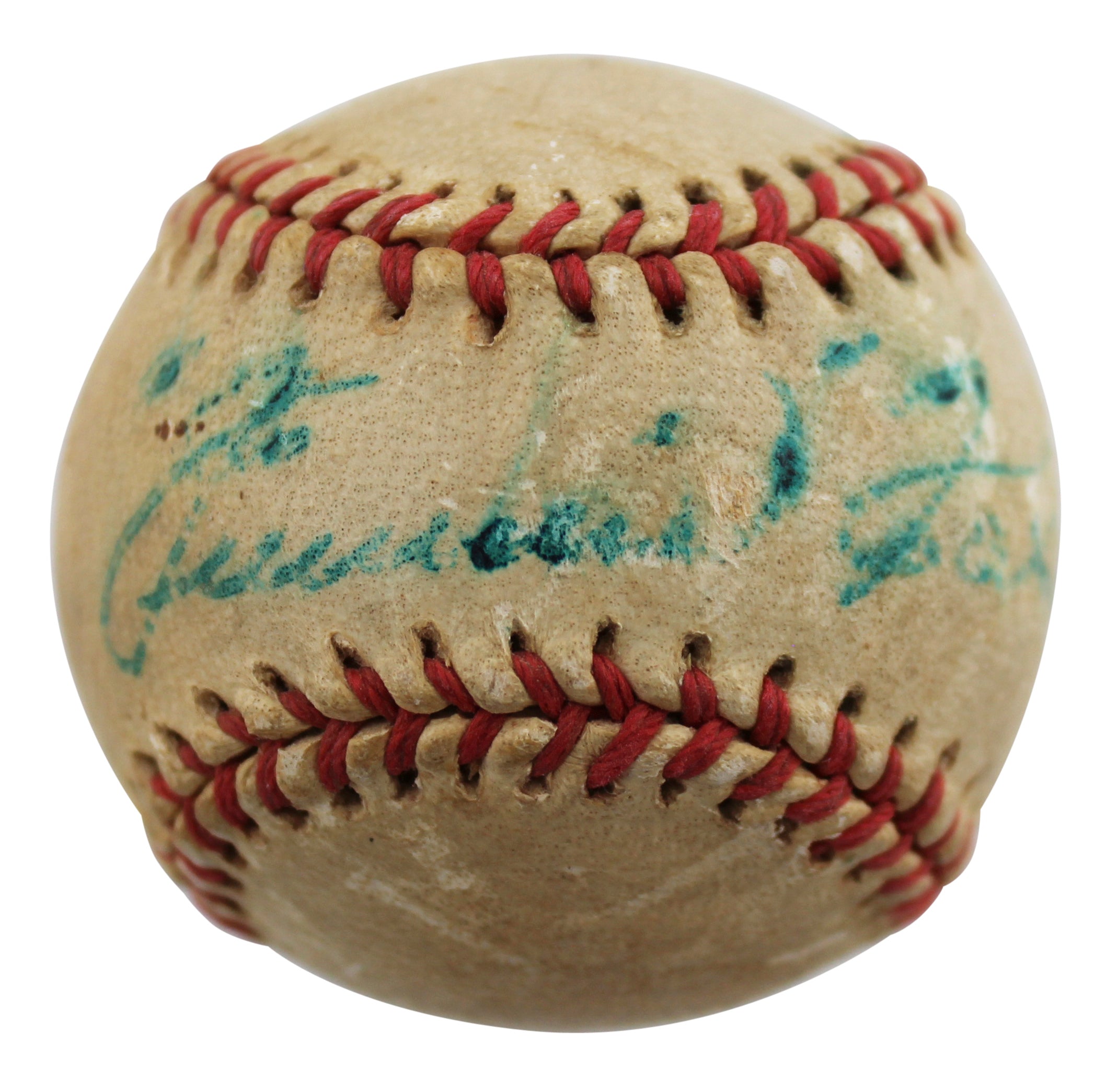 Red Sox Jimmie Foxx Signed Jimmie Foxx Restaurant Mini Baseball JSA #XX11864