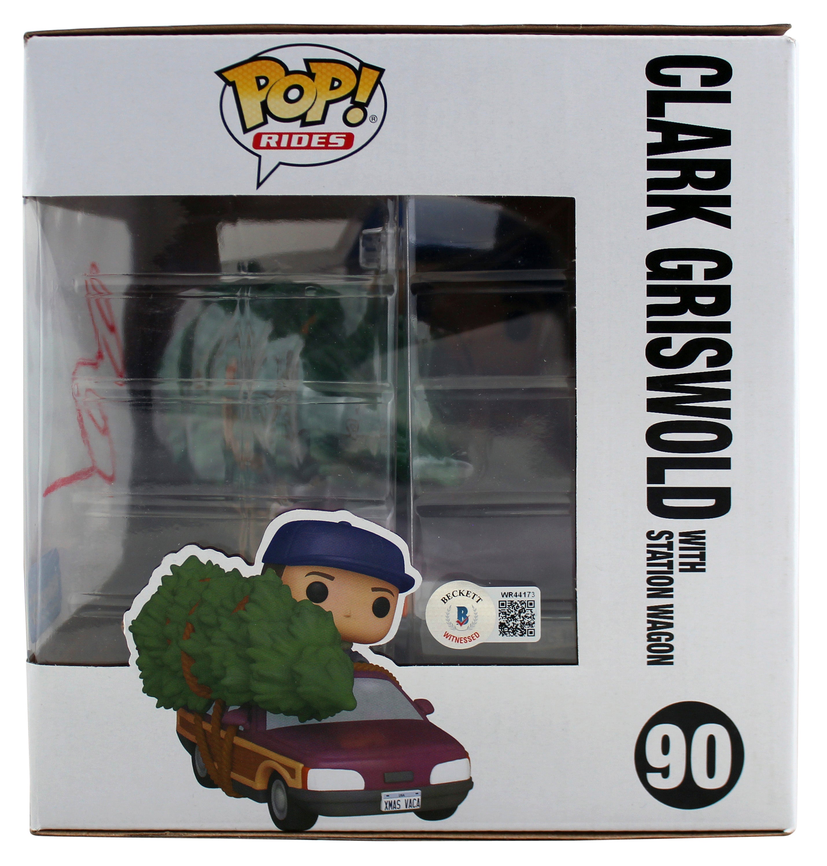 Chevy Chase Signed outlet Autographed CLARK GRISWOLD Funko Pop