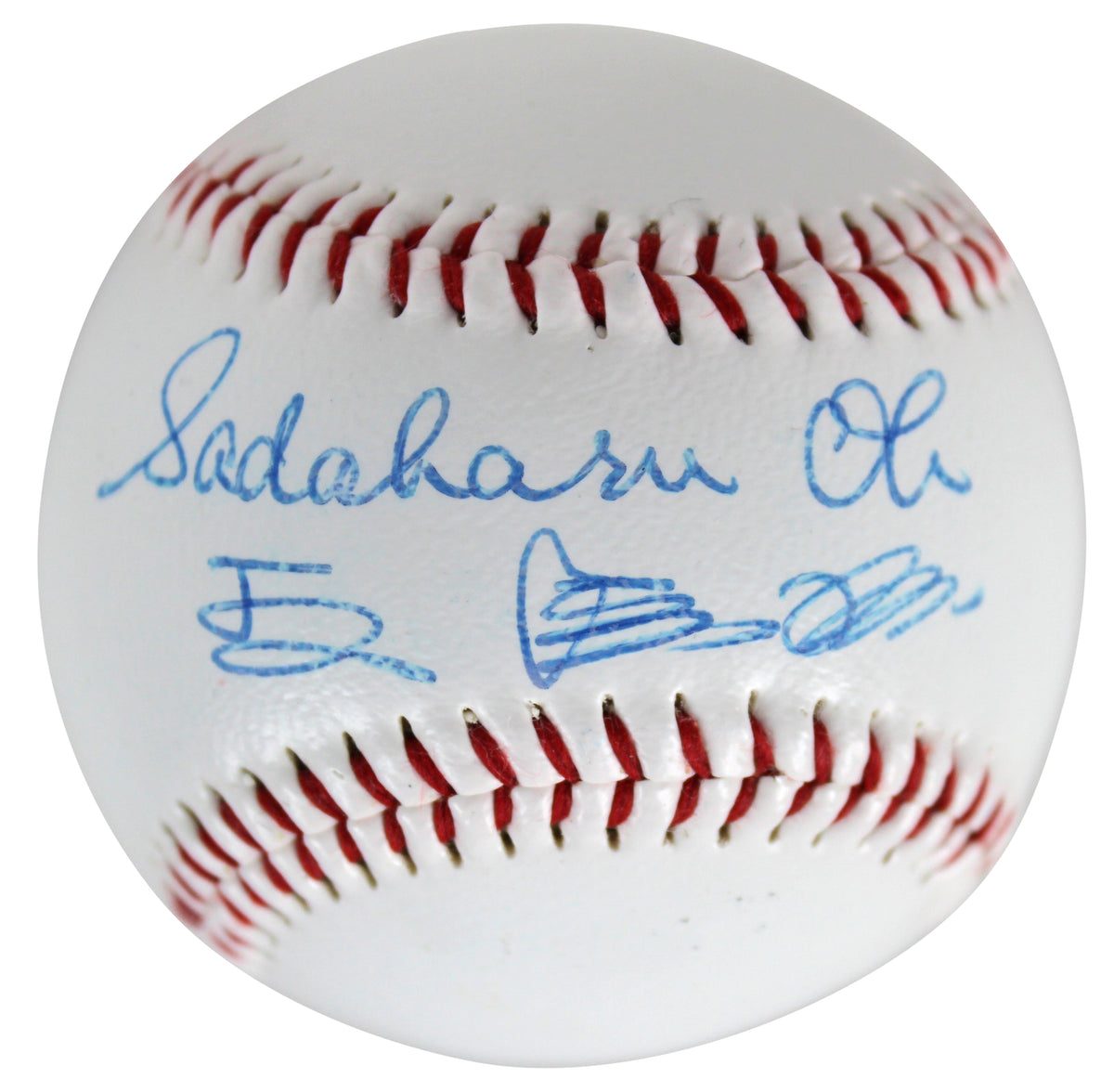Sadaharu Oh 2x Signed English & Japanese Yakult Swallows Baseball BAS #A70514