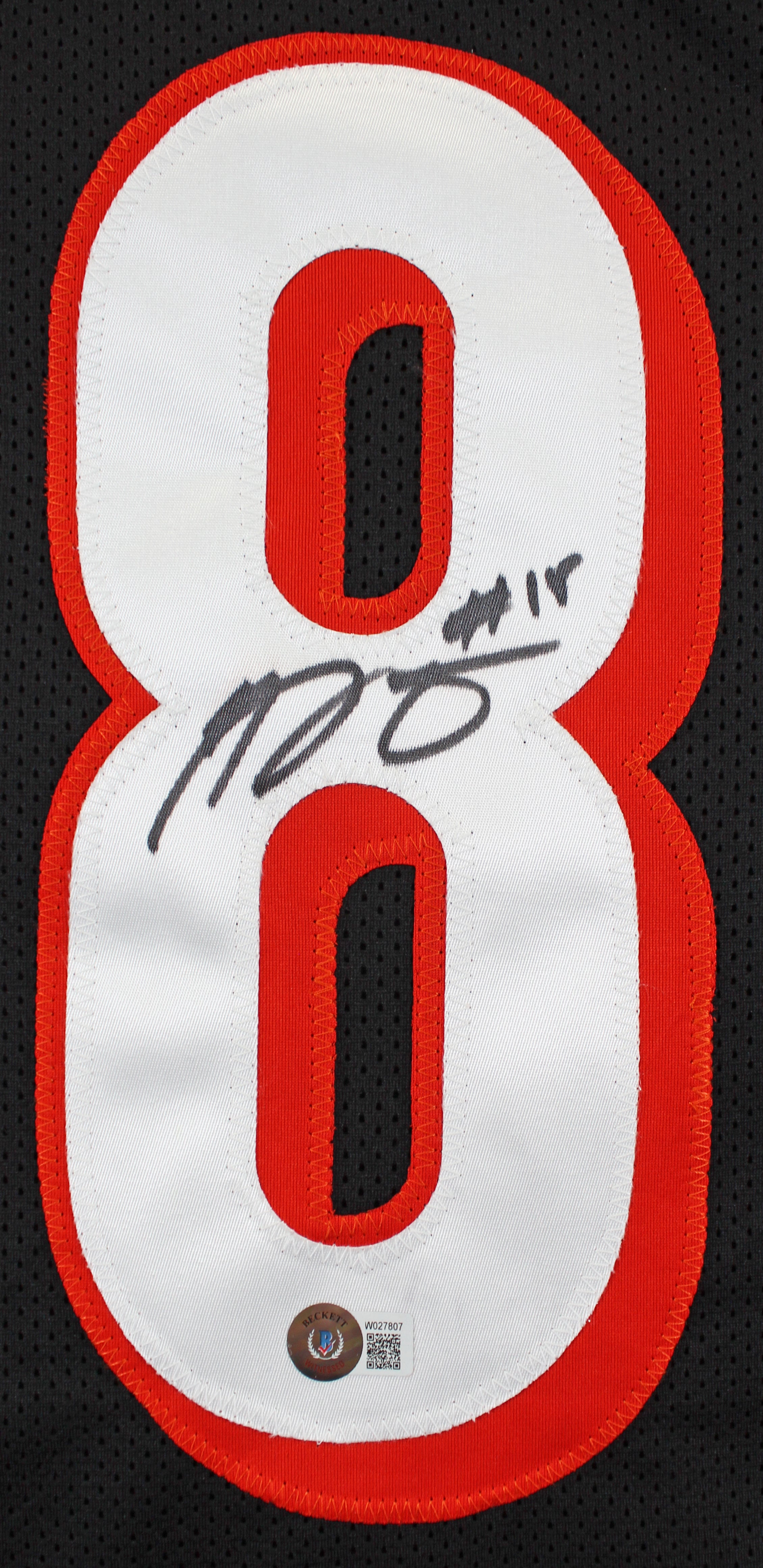 A.J. Green Authentic Signed Black Pro Style Jersey Autographed BAS Witnessed