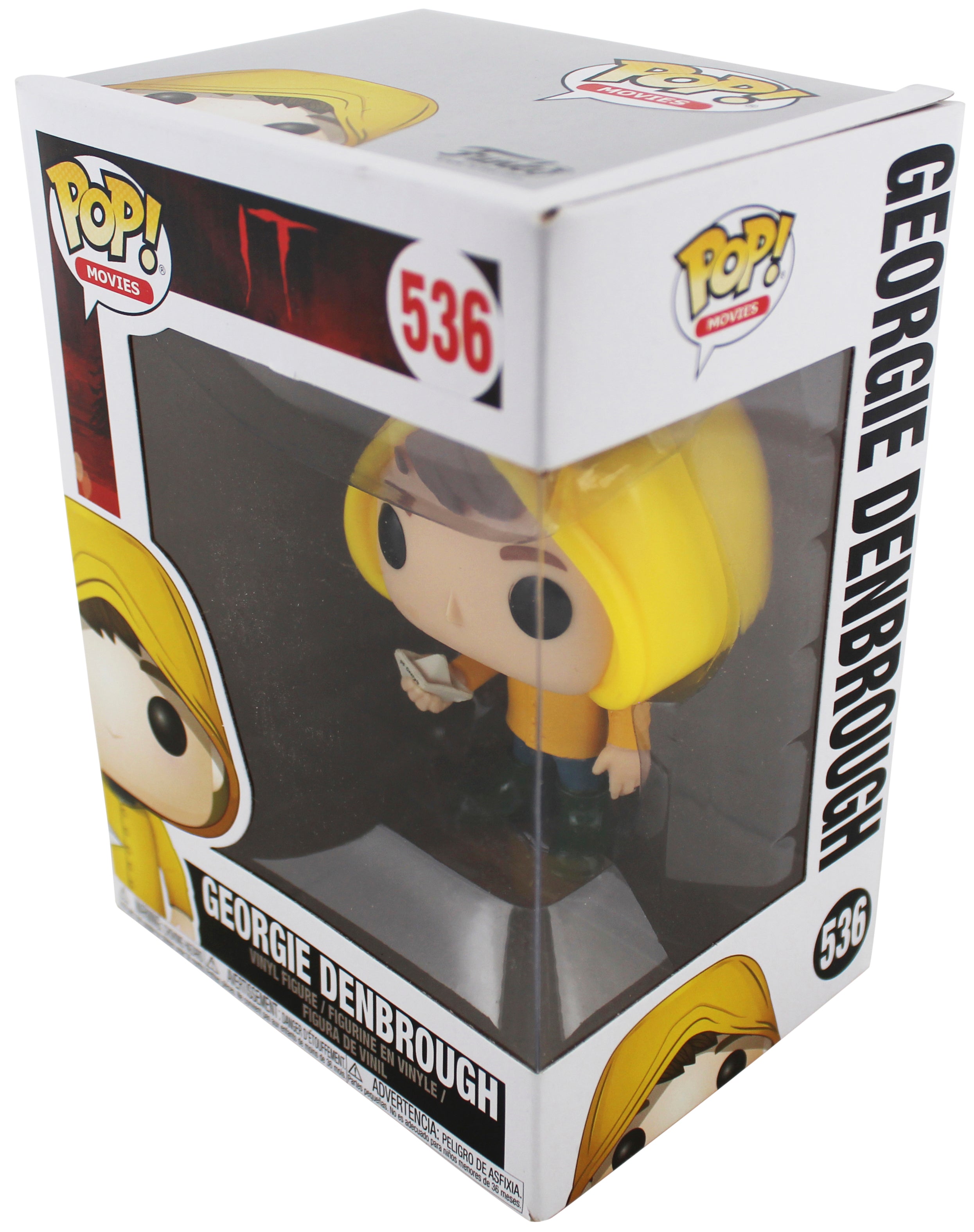 It Georgie Denbrough #536 Funko Pop Vinyl Figure Un-signed