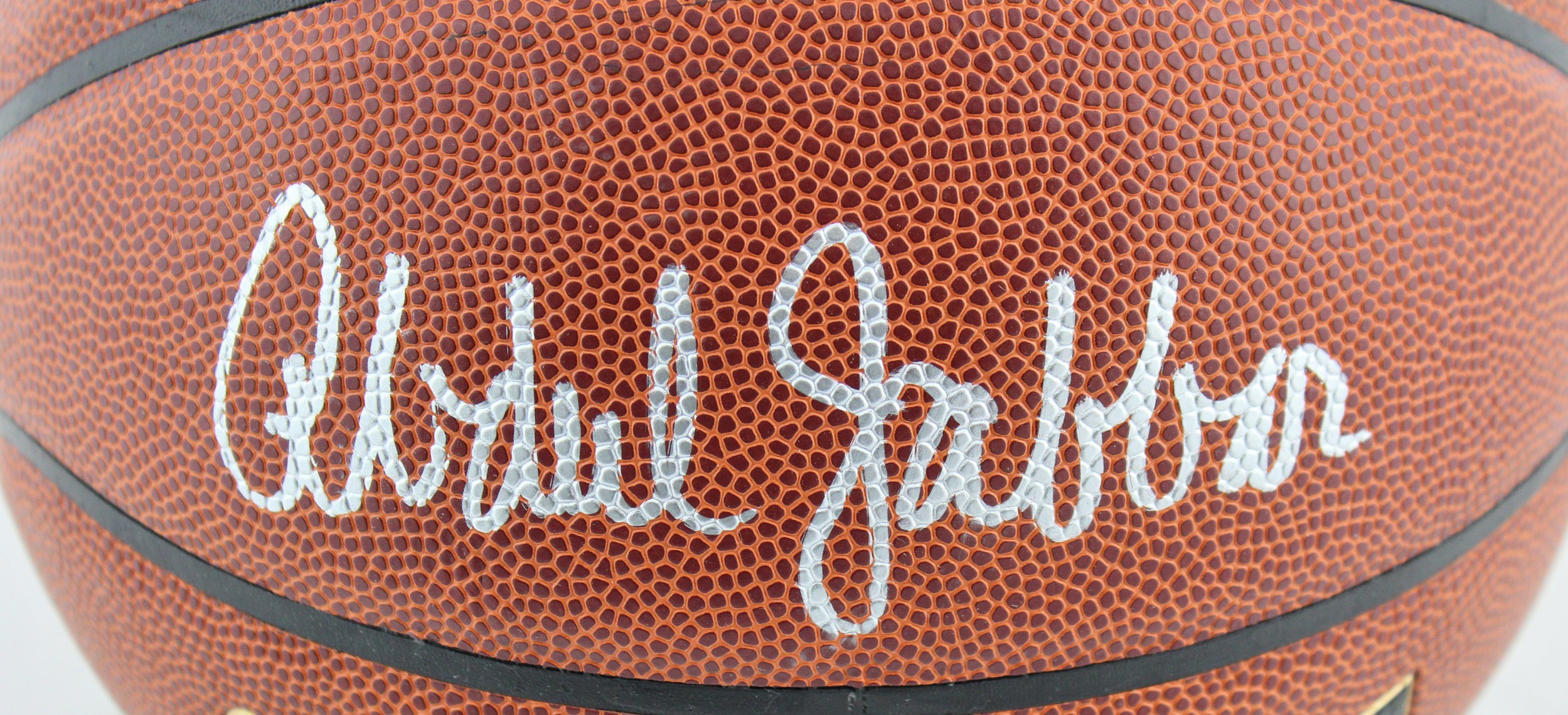 Fletch Chevy Chase & Kareem Abdul Jabbar Authentic Signed Basketball BAS & PSA