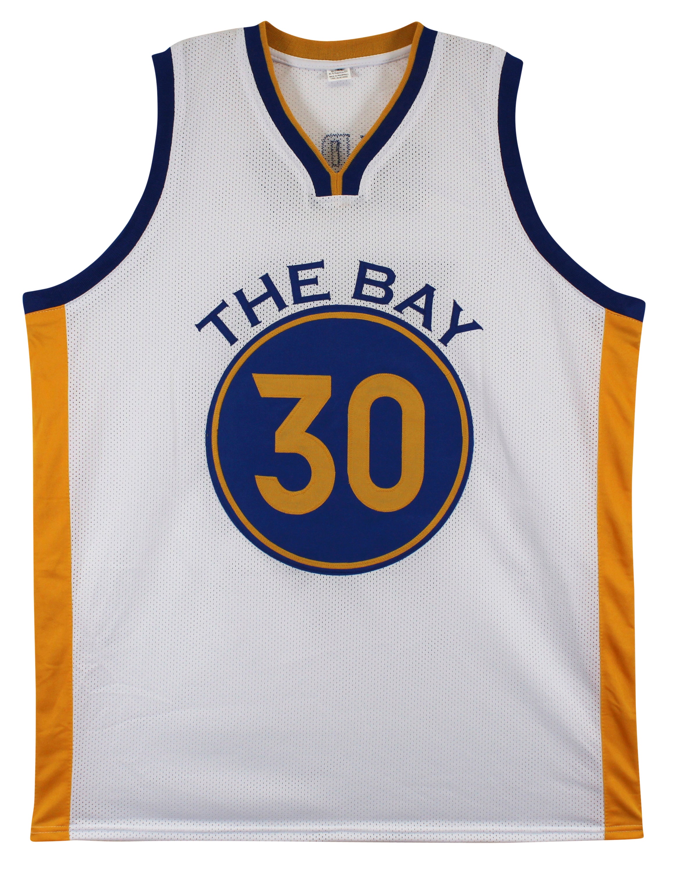 ** HOLIDAY DOORBUSTER ** Stephen Curry Authentic Signed White Pro Style Jersey Autographed JSA