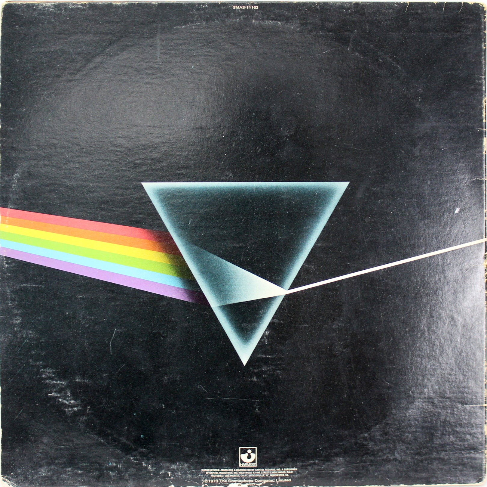 Roger Waters & Nick Mason Pink Floyd Signed Album Cover W/ Vinyl  BAS #A74013