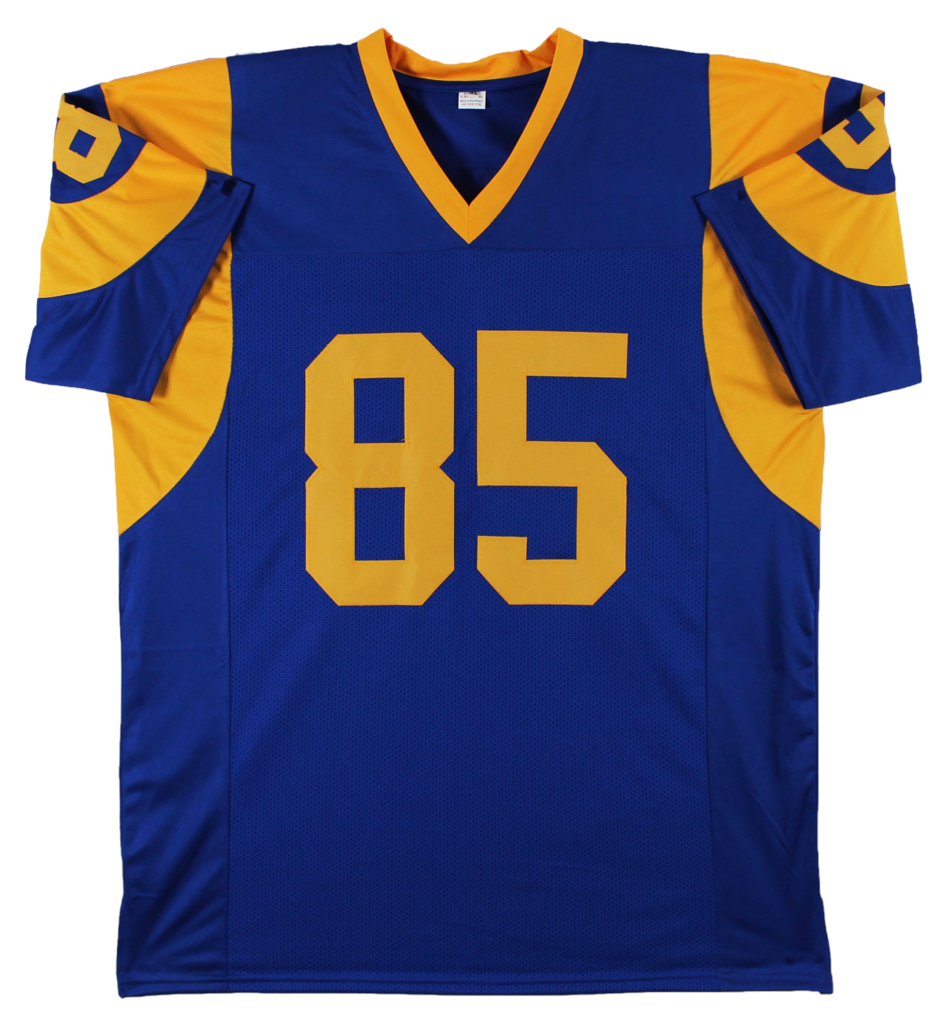 Jack Youngblood "HOF 01" Signed Blue Pro Style Jersey Autographed BAS